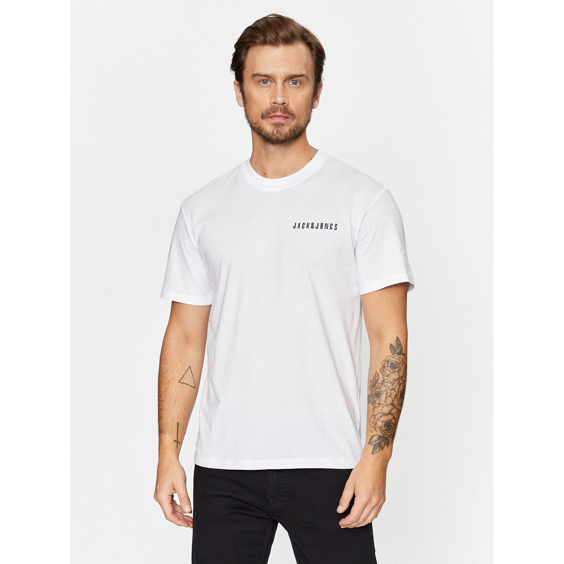 Jack&Jones Póló 12235135 Fehér Relaxed Fit - Pepit.hu