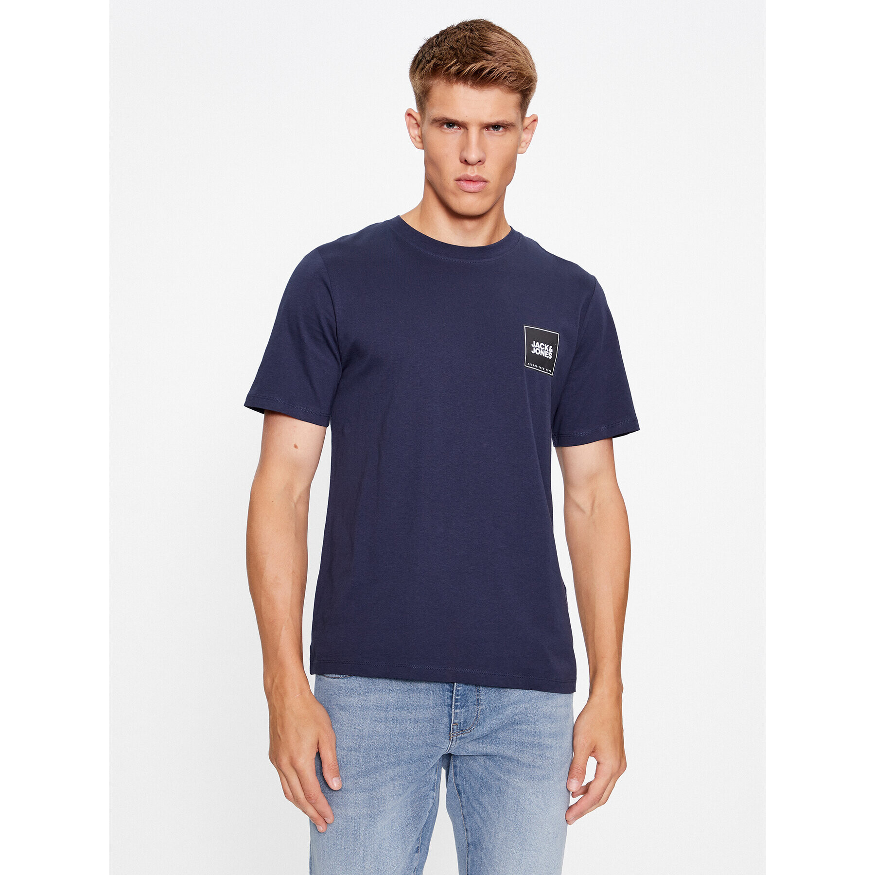 Jack&Jones Póló 12252004 Sötétkék Regular Fit - Pepit.hu