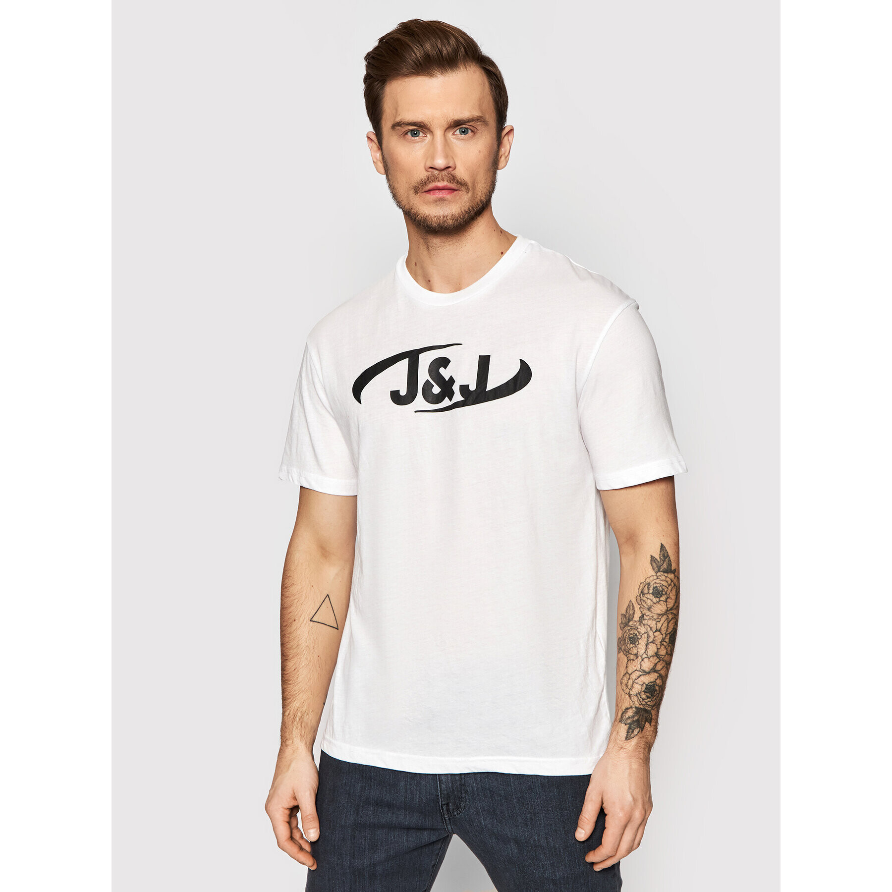 Jack&Jones Póló Air 12205220 Fehér Relaxed Fit - Pepit.hu