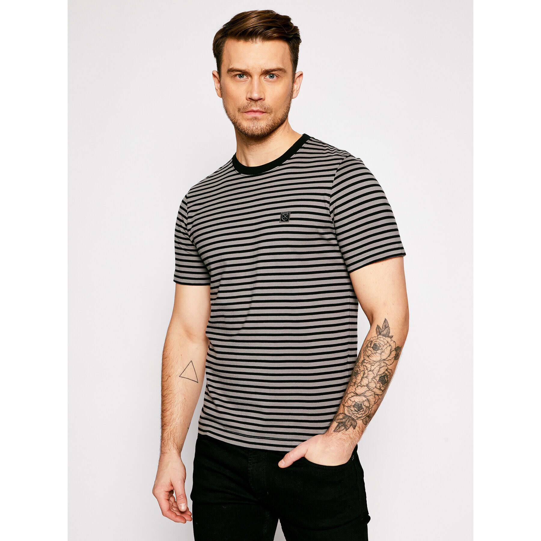 Jack&Jones Póló Blast Studio 12188043 Zöld Regular Fit - Pepit.hu