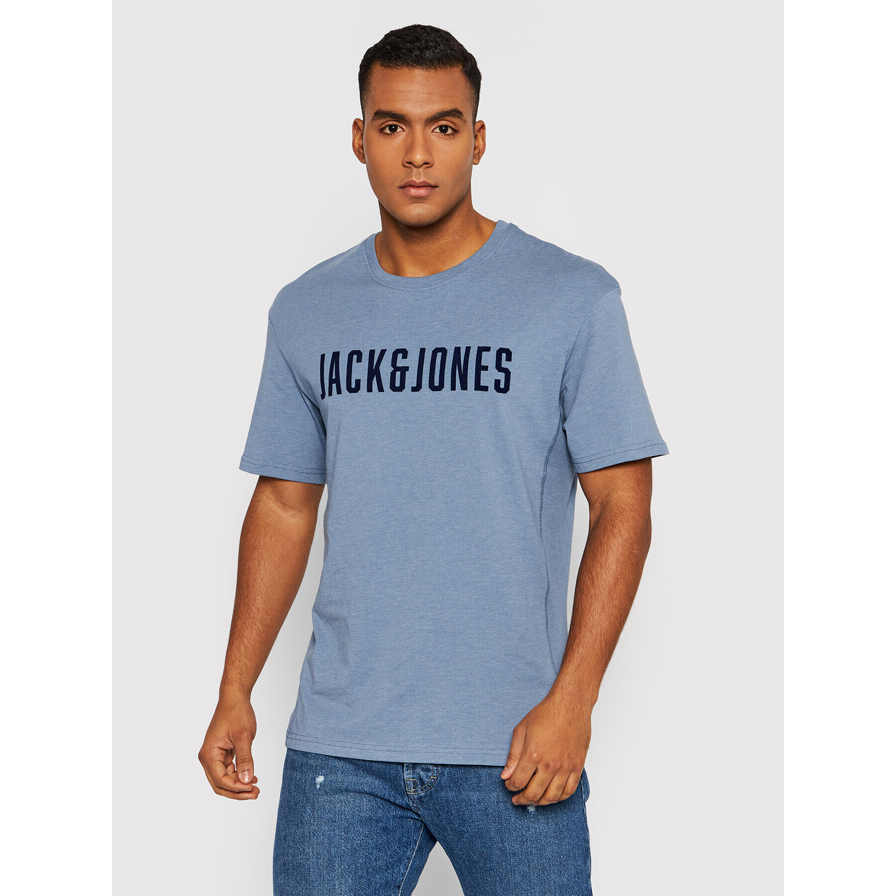 Jack&Jones Póló Brice 12198006 Kék Relaxed Fit - Pepit.hu