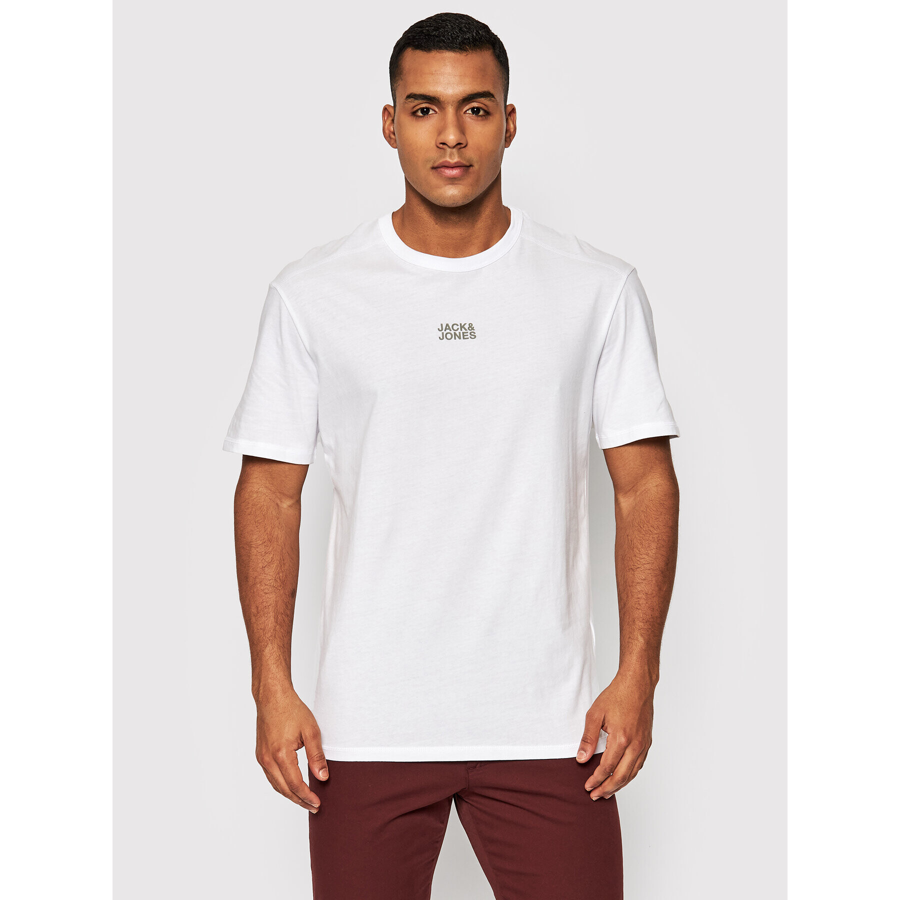 Jack&Jones Póló Classic 12193490 Fehér Relaxed Fit - Pepit.hu