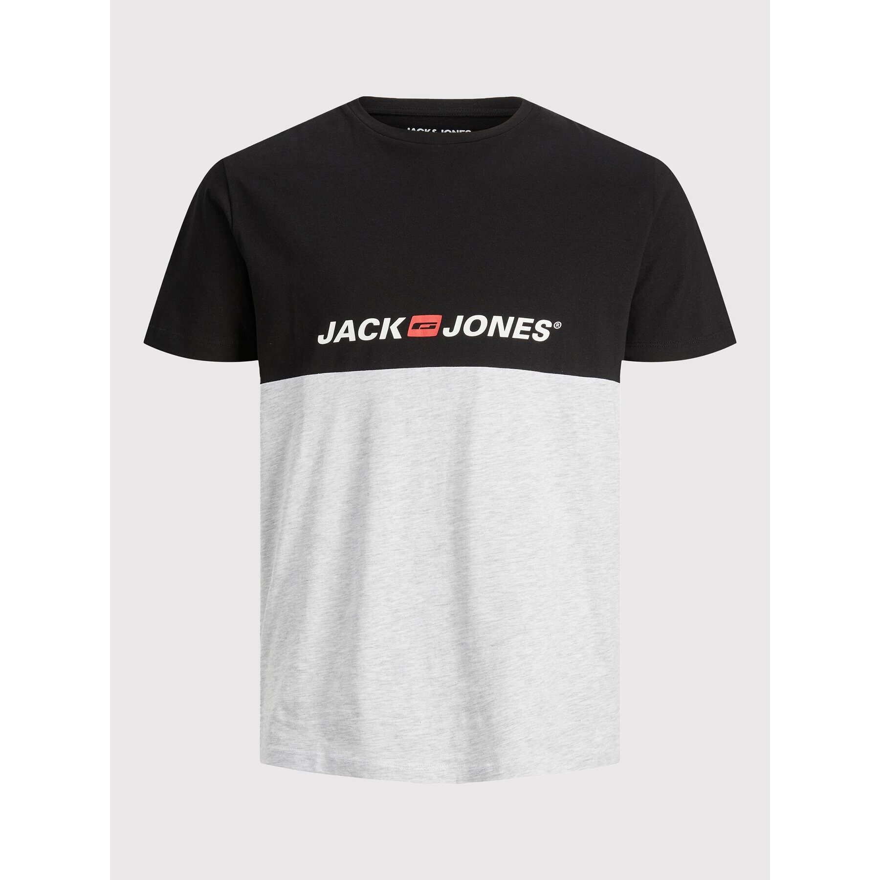 Jack&Jones Póló Corp 12213332 Fekete Regular Fit - Pepit.hu