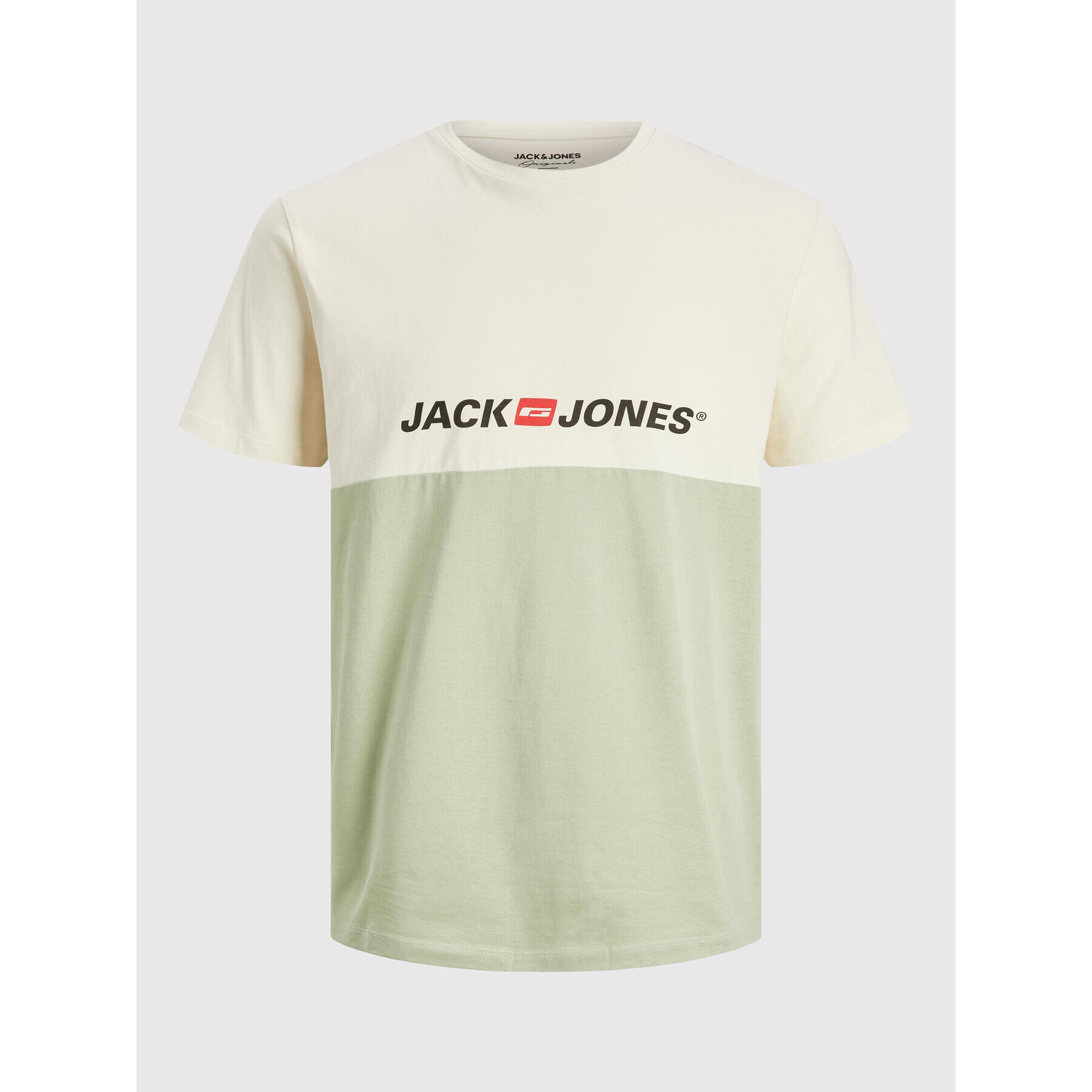 Jack&Jones Póló Corp 12213332 Zöld Regular Fit - Pepit.hu