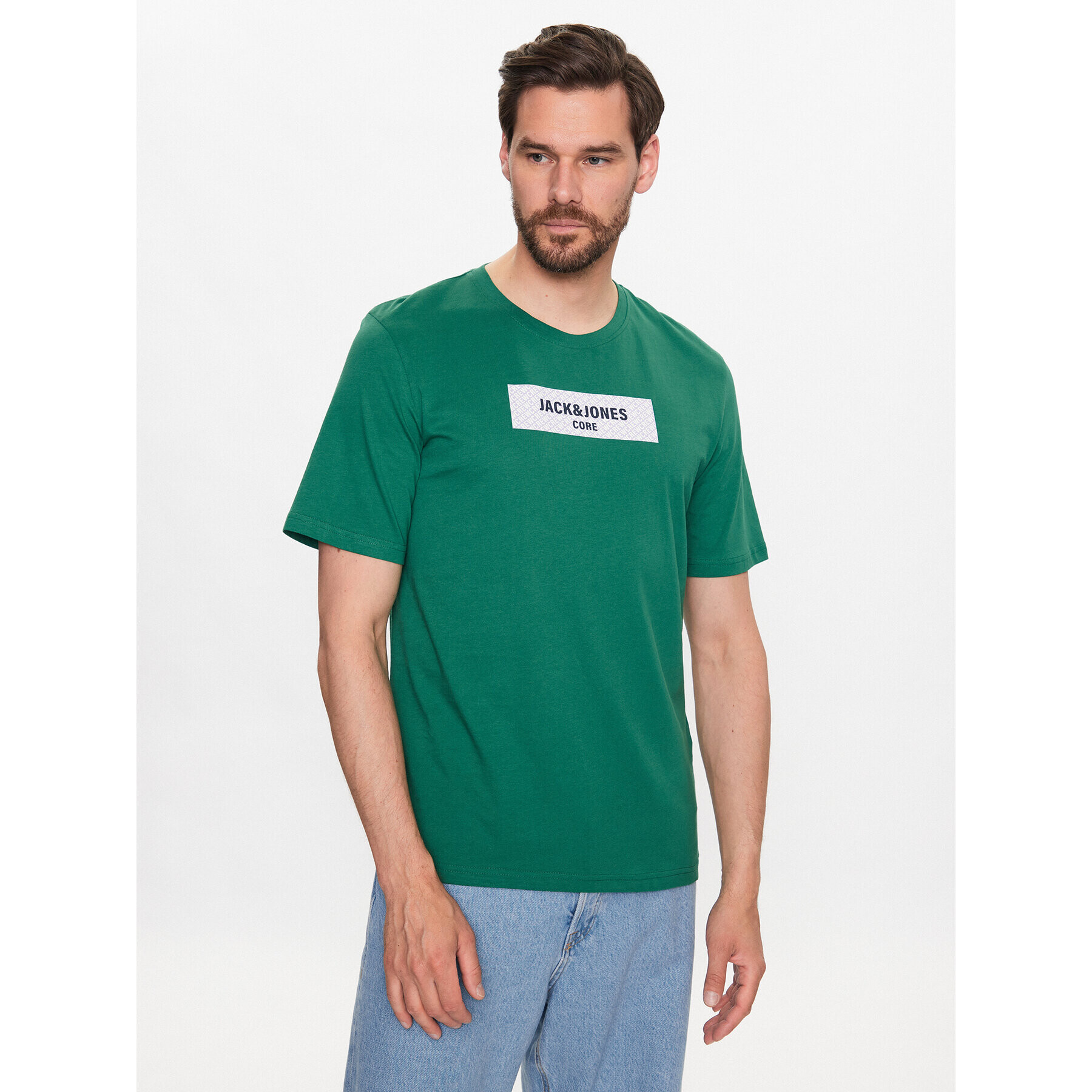 Jack&Jones Póló Energy 12235313 Zöld Relaxed Fit - Pepit.hu