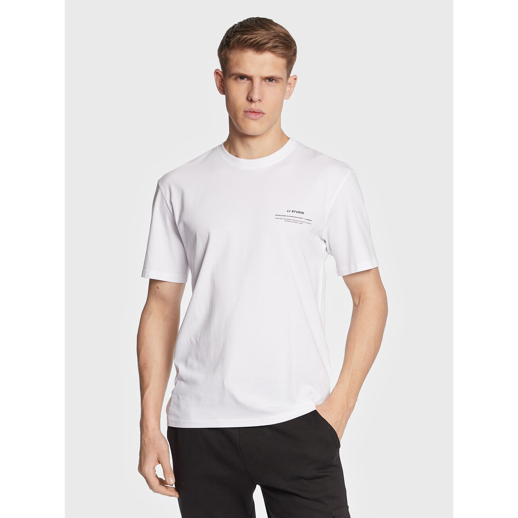 Jack&Jones Póló Felix 12224600 Fehér Regular Fit - Pepit.hu