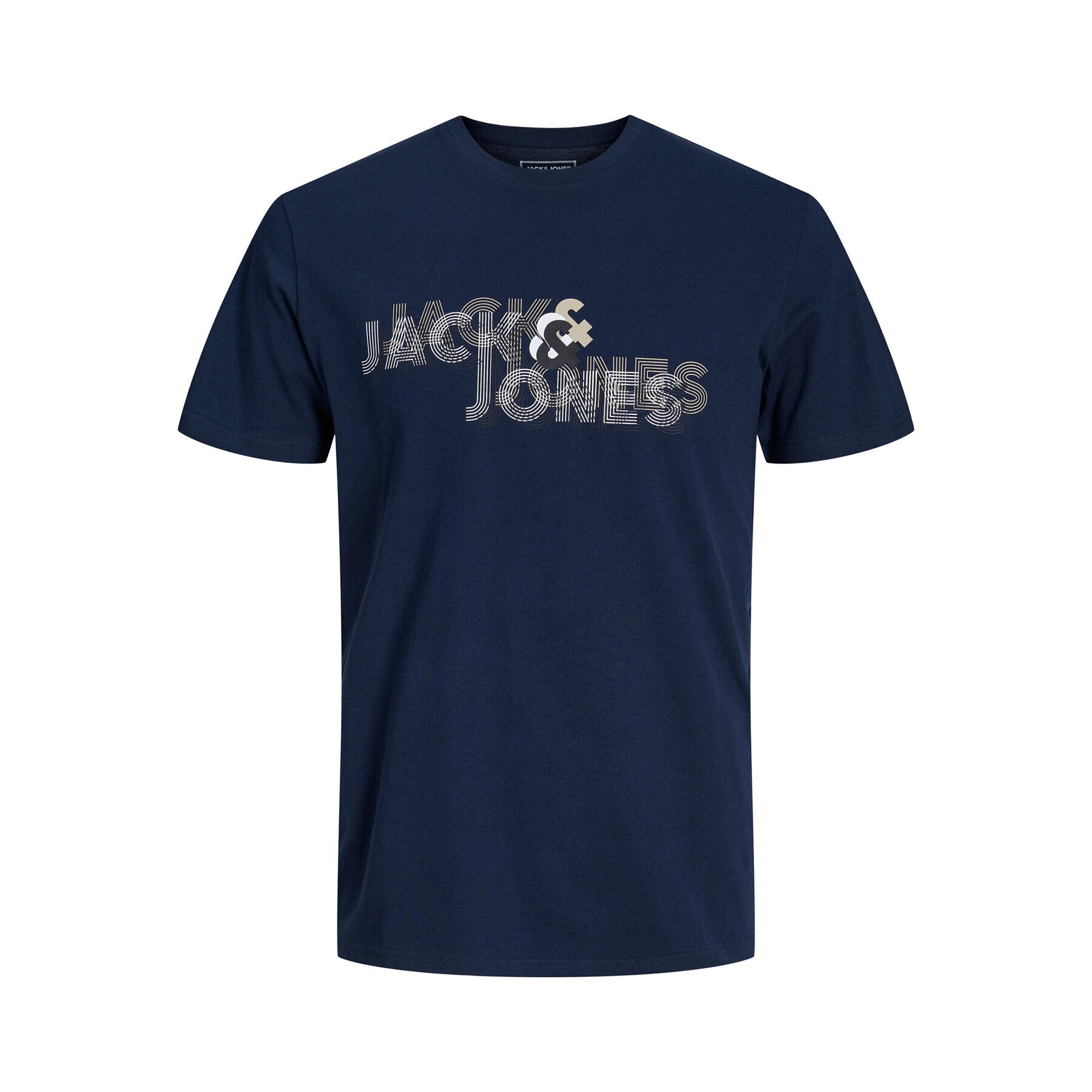 Jack&Jones Póló Friday 12219500 Sötétkék Regular Fit - Pepit.hu