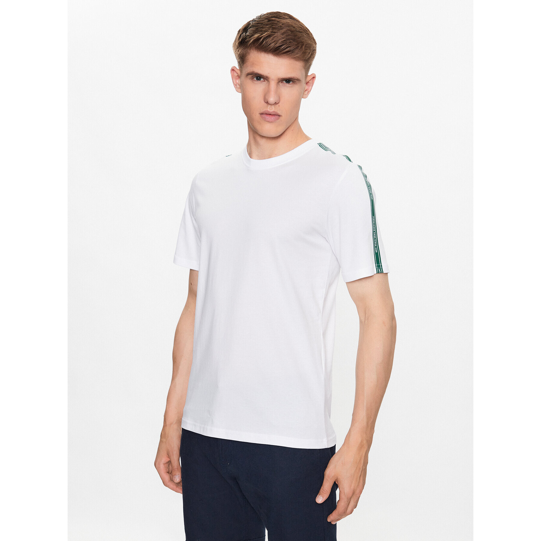 Jack&Jones Póló Spirit 12235322 Fehér Standard Fit - Pepit.hu