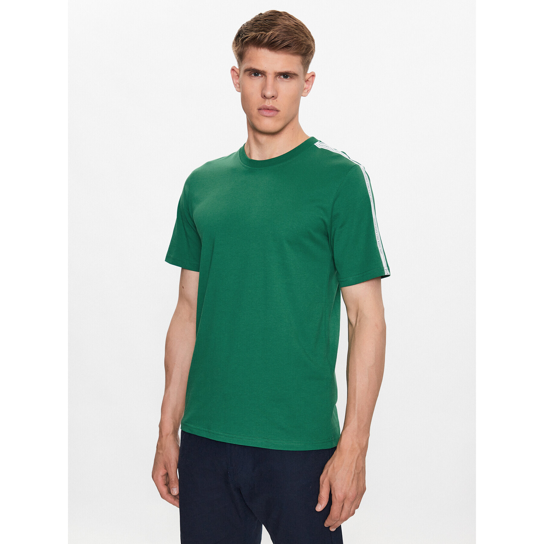 Jack&Jones Póló Spirit 12235322 Zöld Standard Fit - Pepit.hu