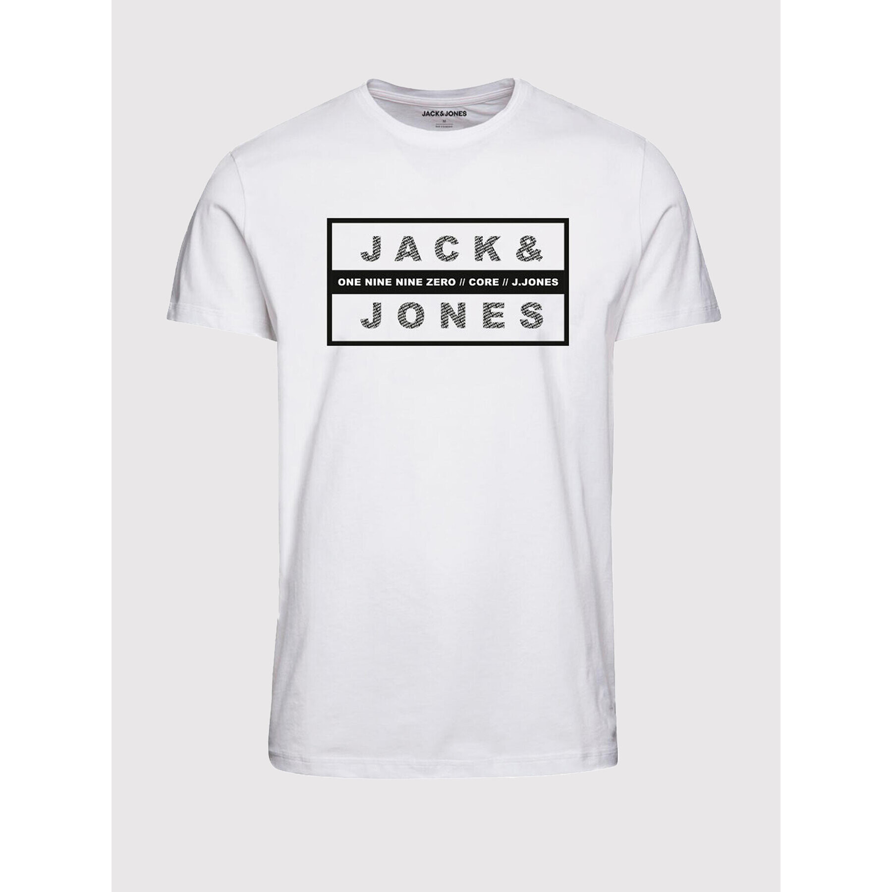 Jack&Jones Póló Storm 12221191 Fehér Regular Fit - Pepit.hu