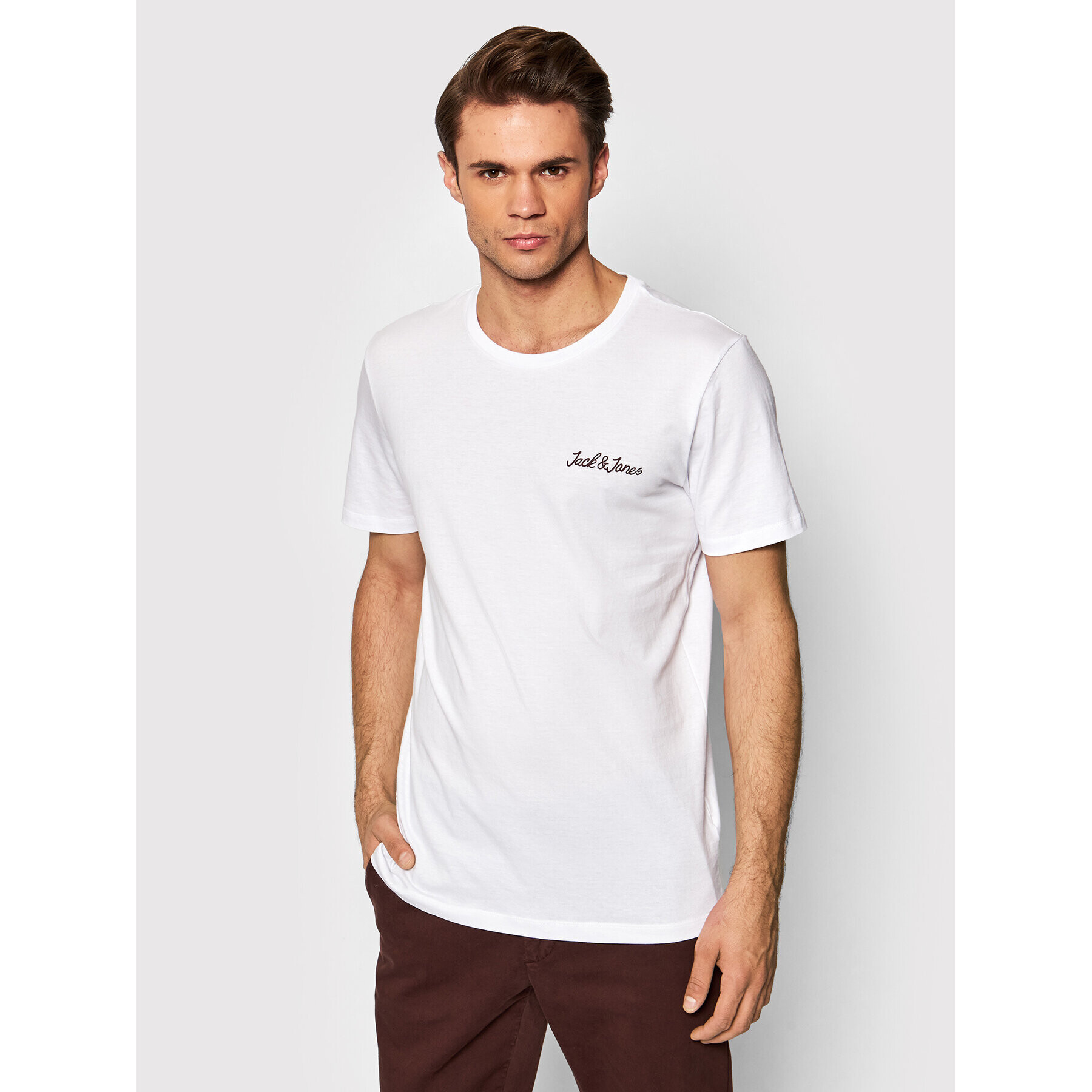 Jack&Jones Póló Wings Small 12198665 Fehér Standard Fit - Pepit.hu