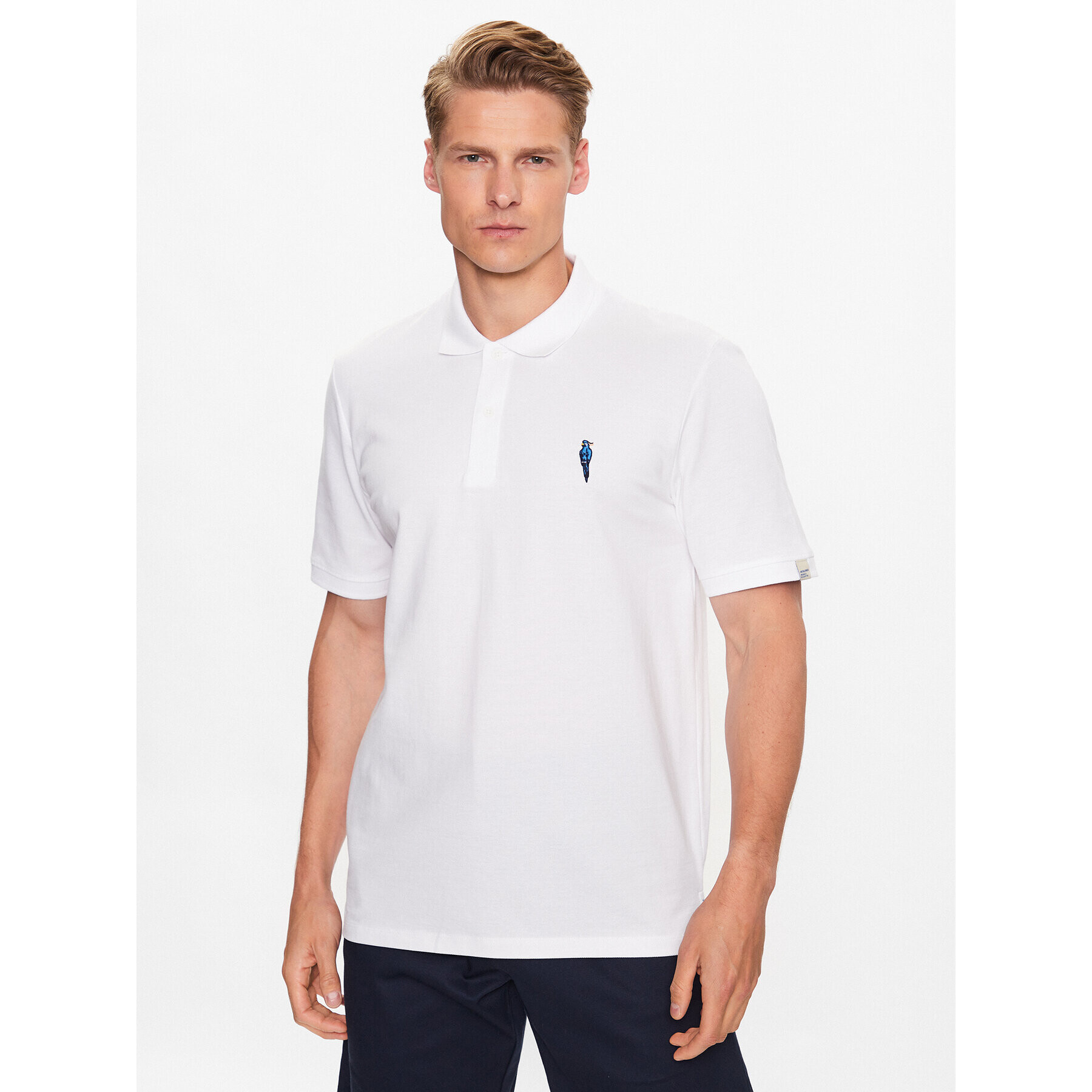 Jack&Jones Pólóing Palma 12234292 Fehér Standard Fit - Pepit.hu