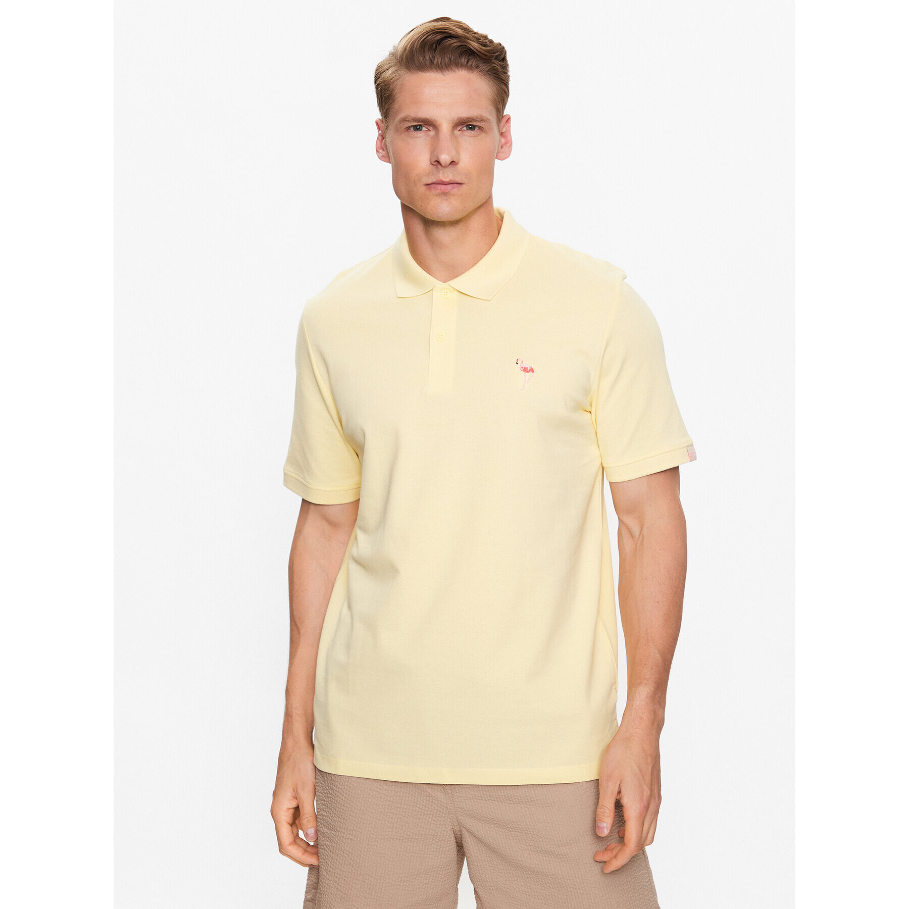 Jack&Jones Pólóing Palma 12234292 Sárga Standard Fit - Pepit.hu