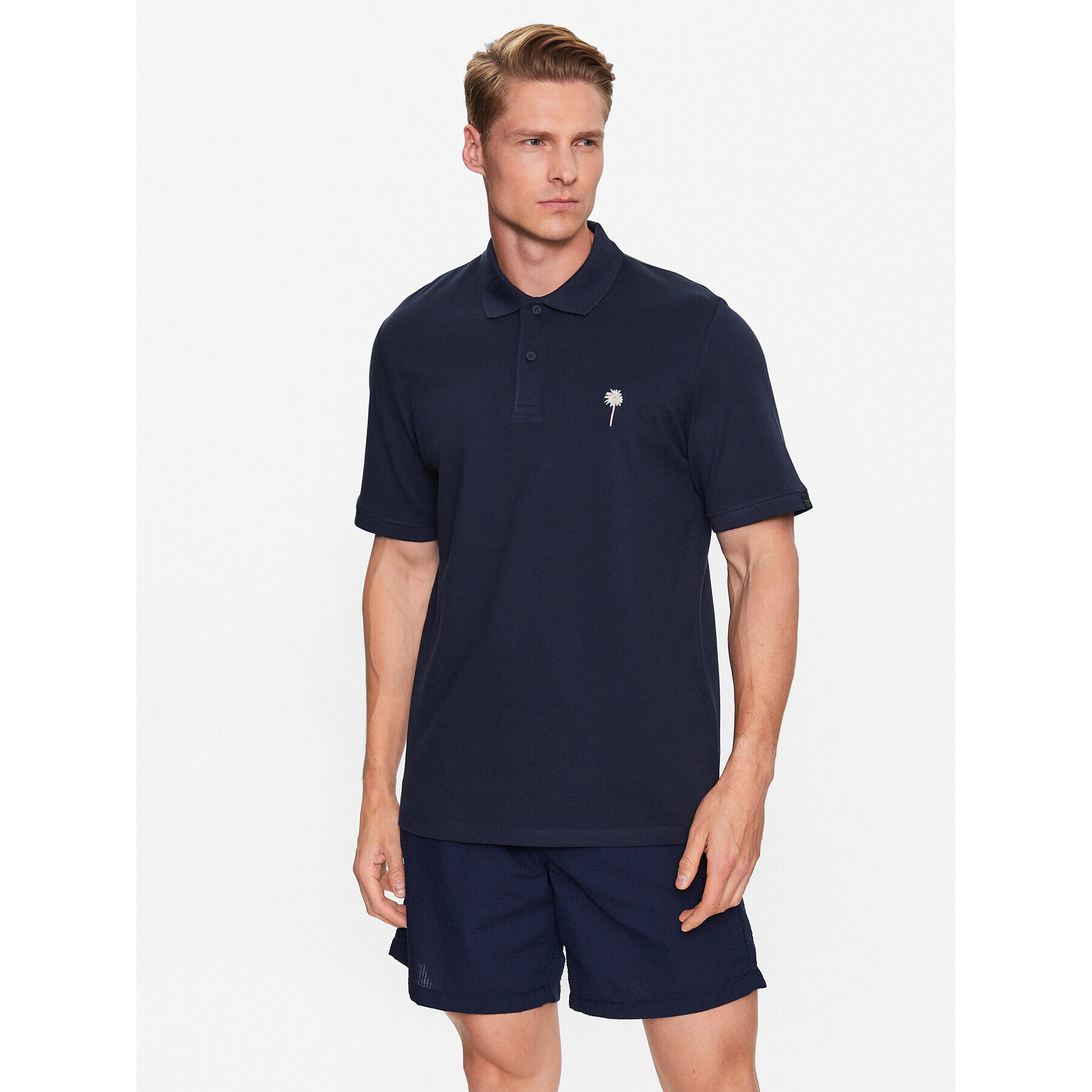 Jack&Jones Pólóing Palma 12234292 Sötétkék Standard Fit - Pepit.hu