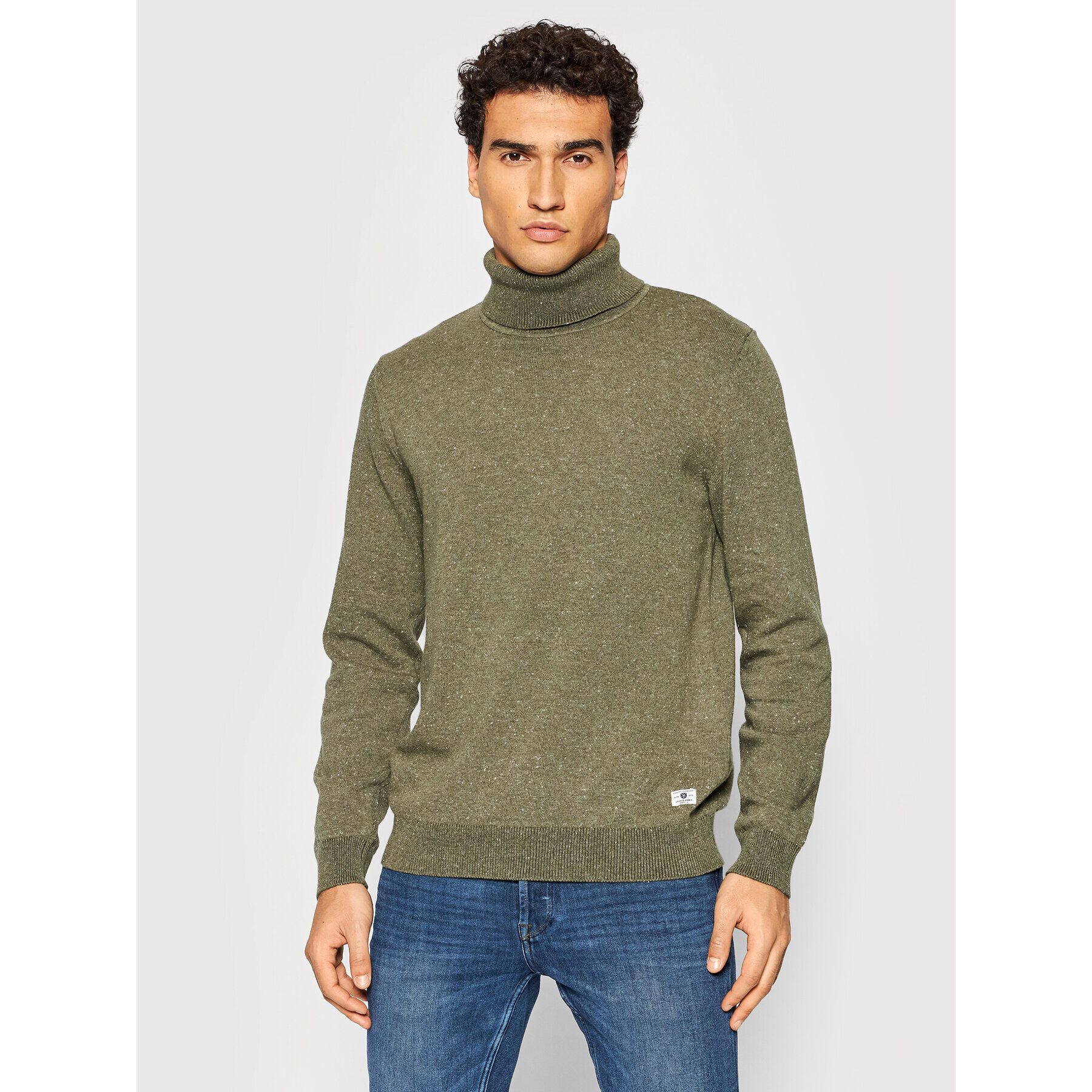 Jack&Jones PREMIUM Garbó Morris 12192496 Zöld Regular Fit - Pepit.hu