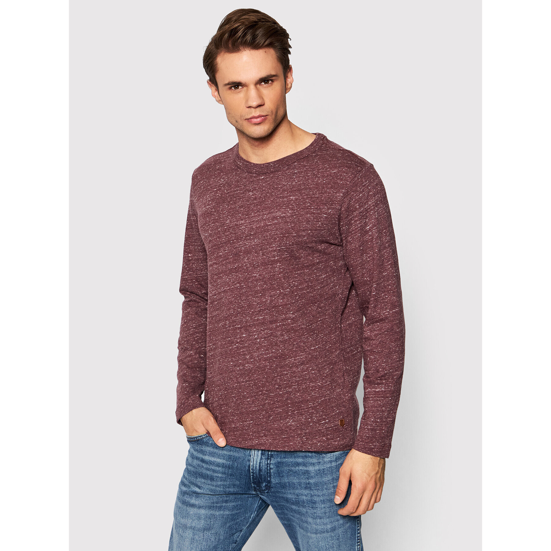 Jack&Jones PREMIUM Hosszú ujjú Blubowery 12199731 Bordó Regular Fit - Pepit.hu