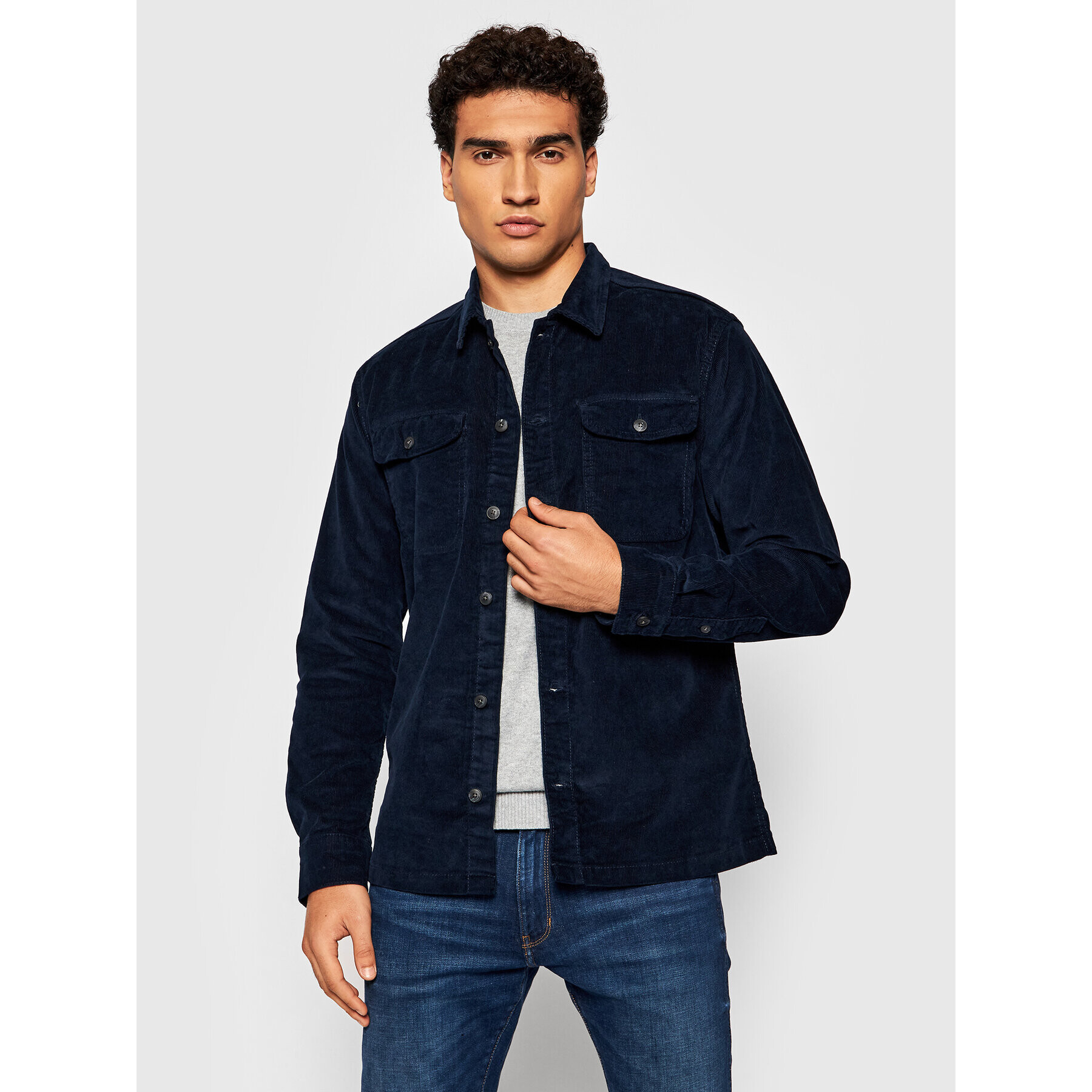 Jack&Jones PREMIUM Ing Blaben 12195781 Sötétkék Regular Fit - Pepit.hu