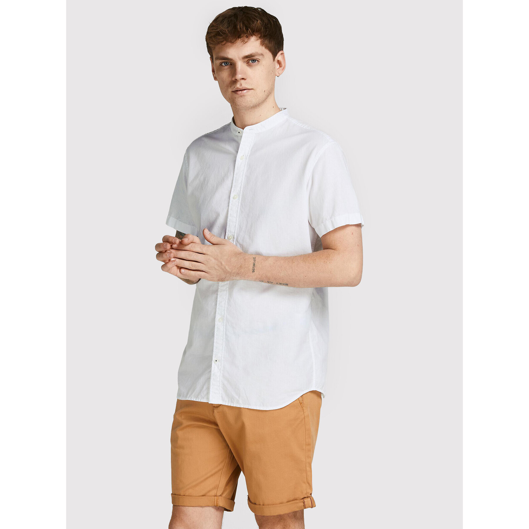 Jack&Jones PREMIUM Ing Summer 12208479 Fehér Slim Fit - Pepit.hu