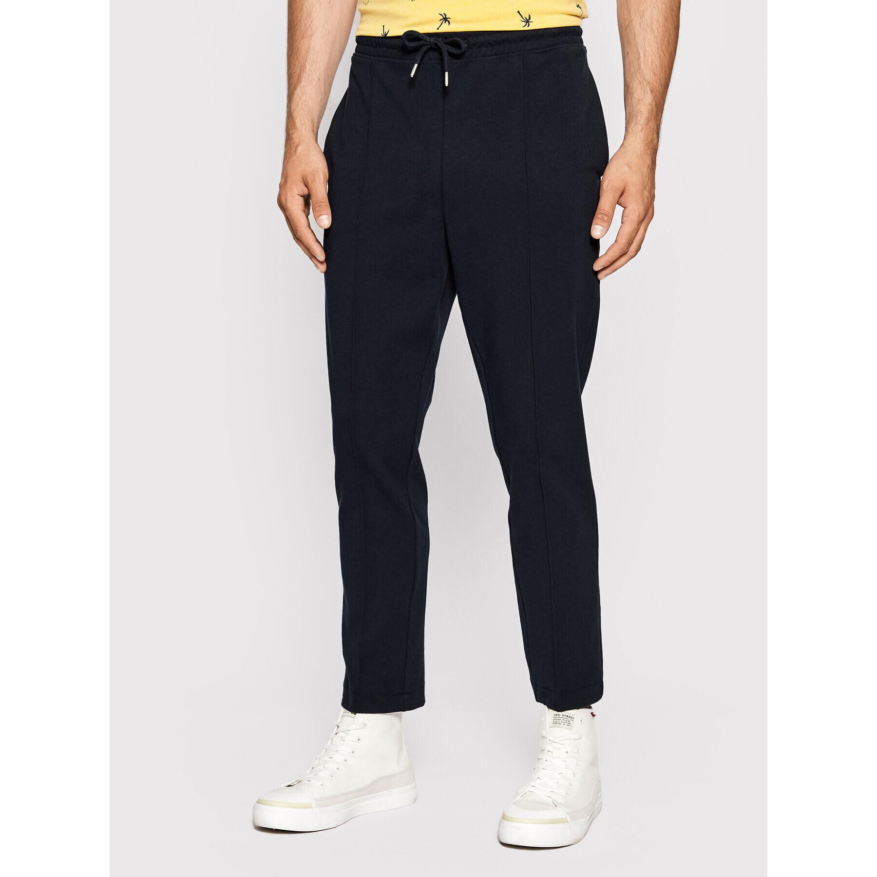 Jack&Jones PREMIUM Melegítő alsó Jonathan 12205766 Sötétkék Tapered Fit - Pepit.hu