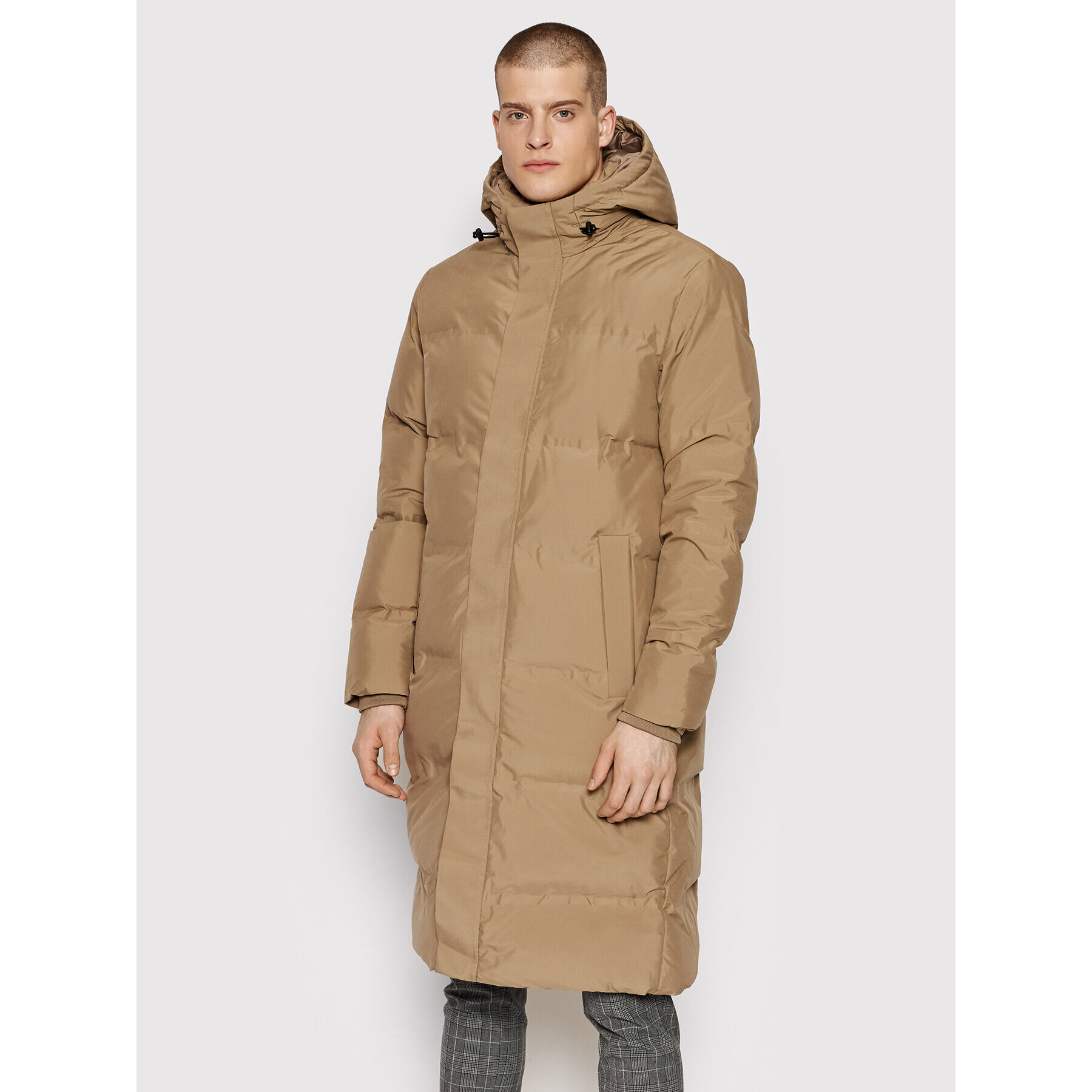 Jack&Jones PREMIUM Pehelykabát Blashade 12199317 Bézs Regular Fit - Pepit.hu