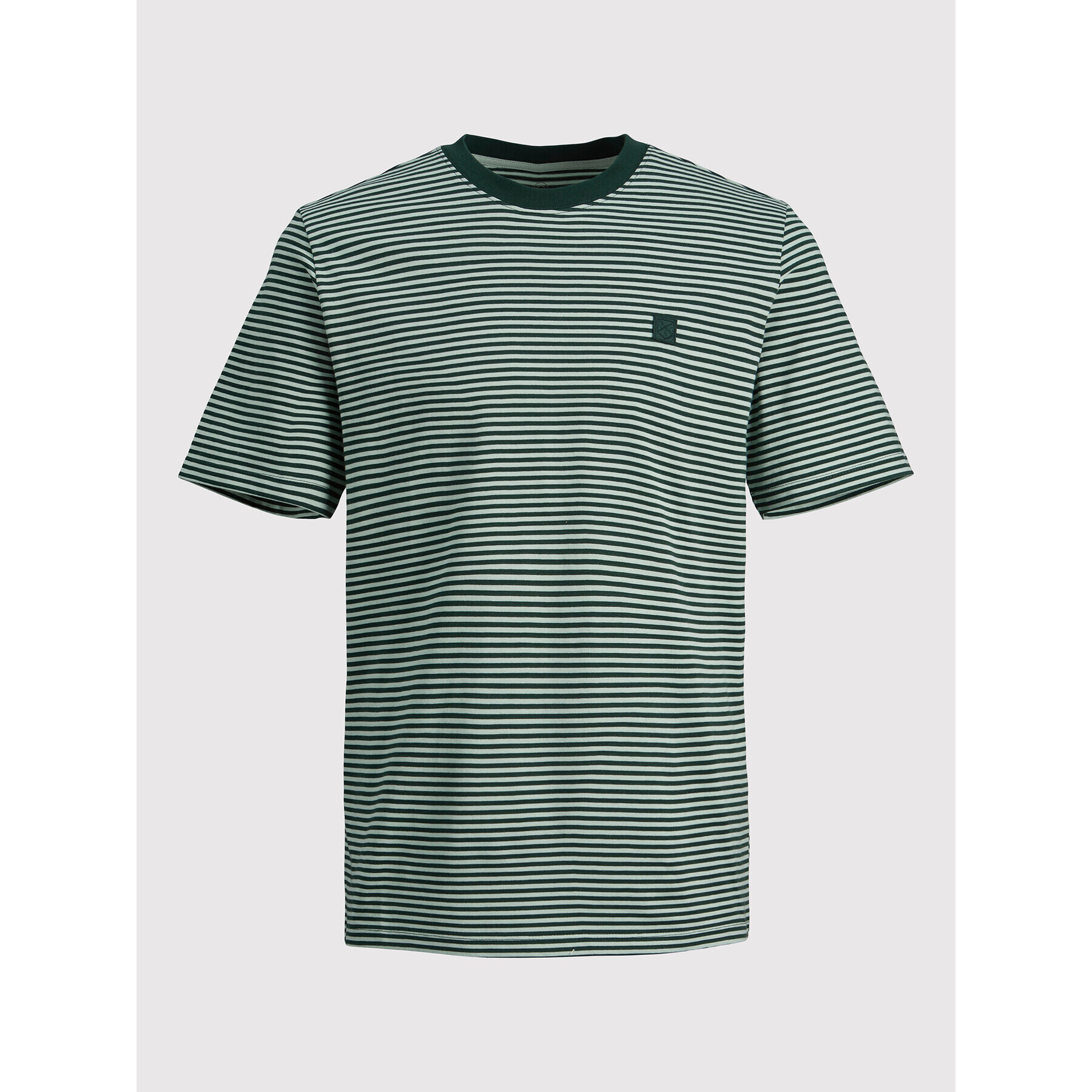 Jack&Jones PREMIUM Póló Studio 12188043 Zöld Regular Fit - Pepit.hu