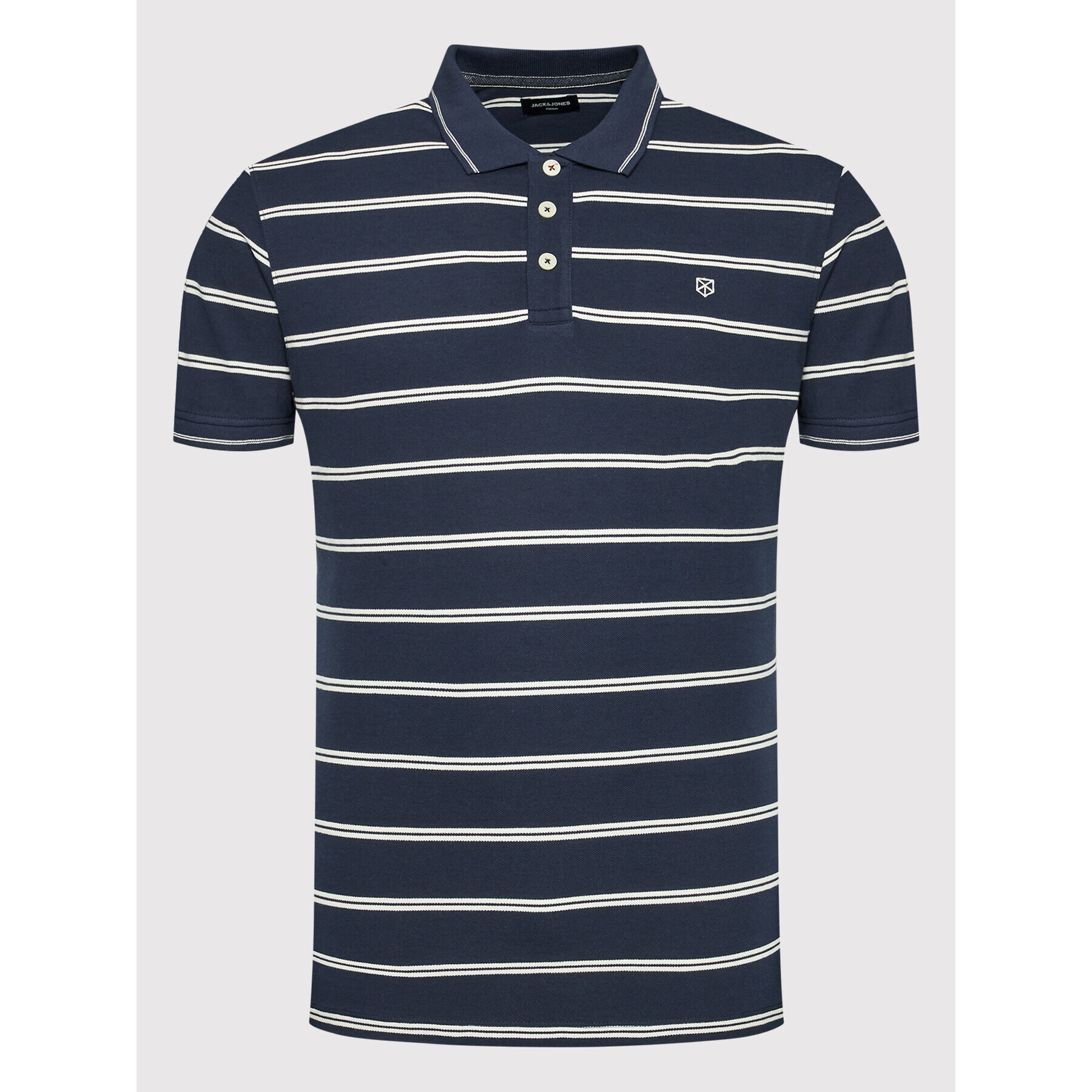 Jack&Jones PREMIUM Pólóing Win 12190262 Sötétkék Regular Fit - Pepit.hu