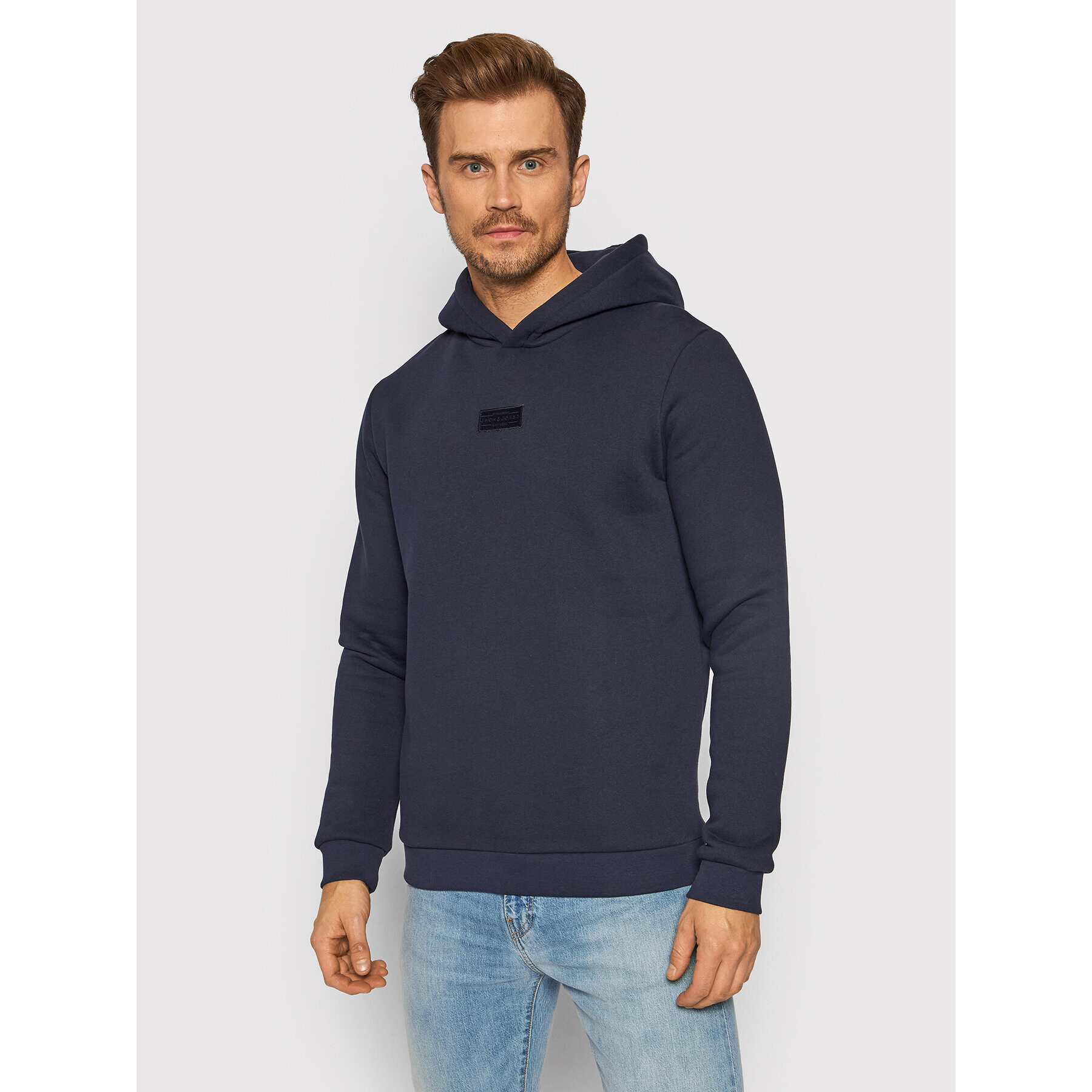 Jack&Jones PREMIUM Pulóver Blafrontier 12199522 Sötétkék Regular Fit - Pepit.hu