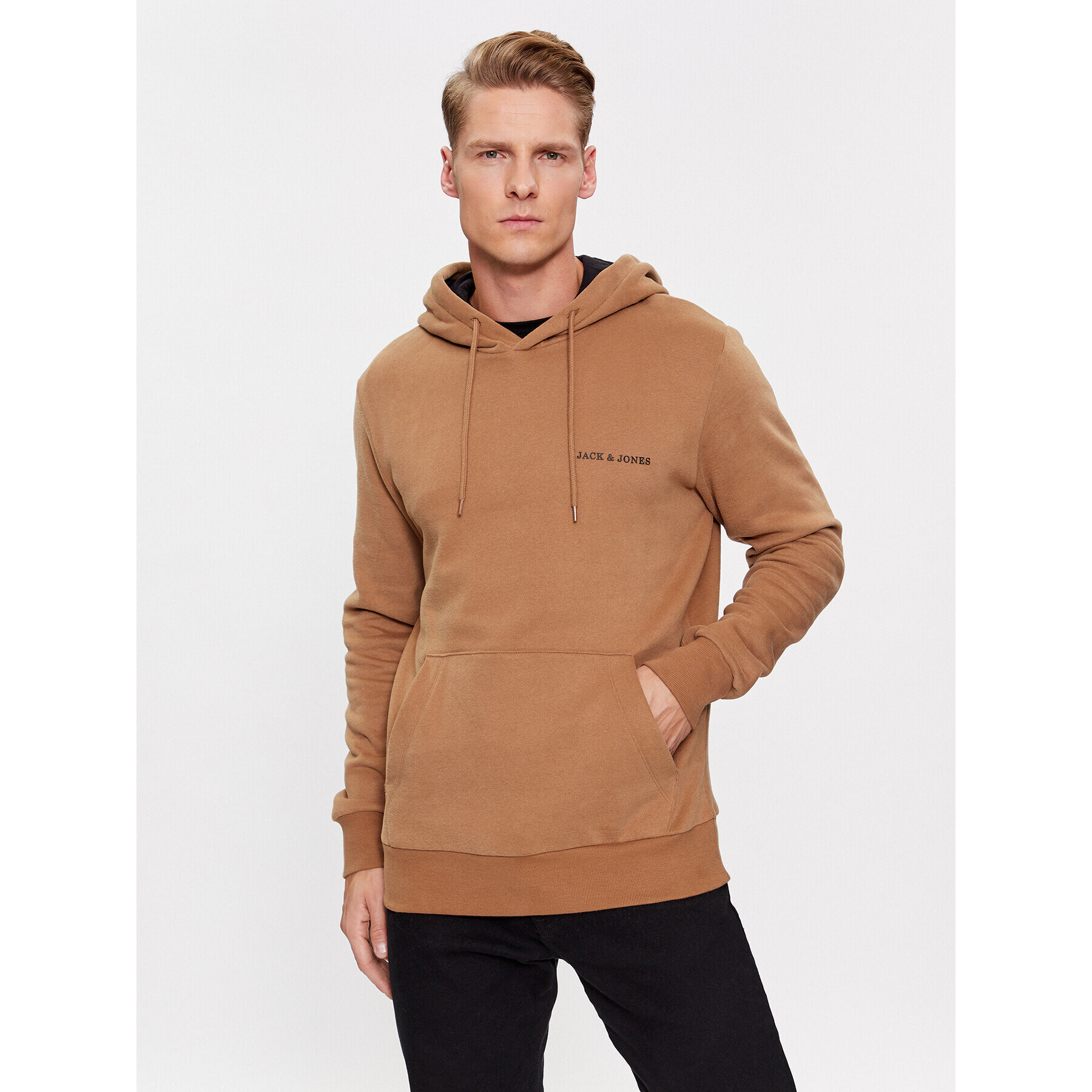 Jack&Jones Pulóver 12236159 Barna Regular Fit - Pepit.hu