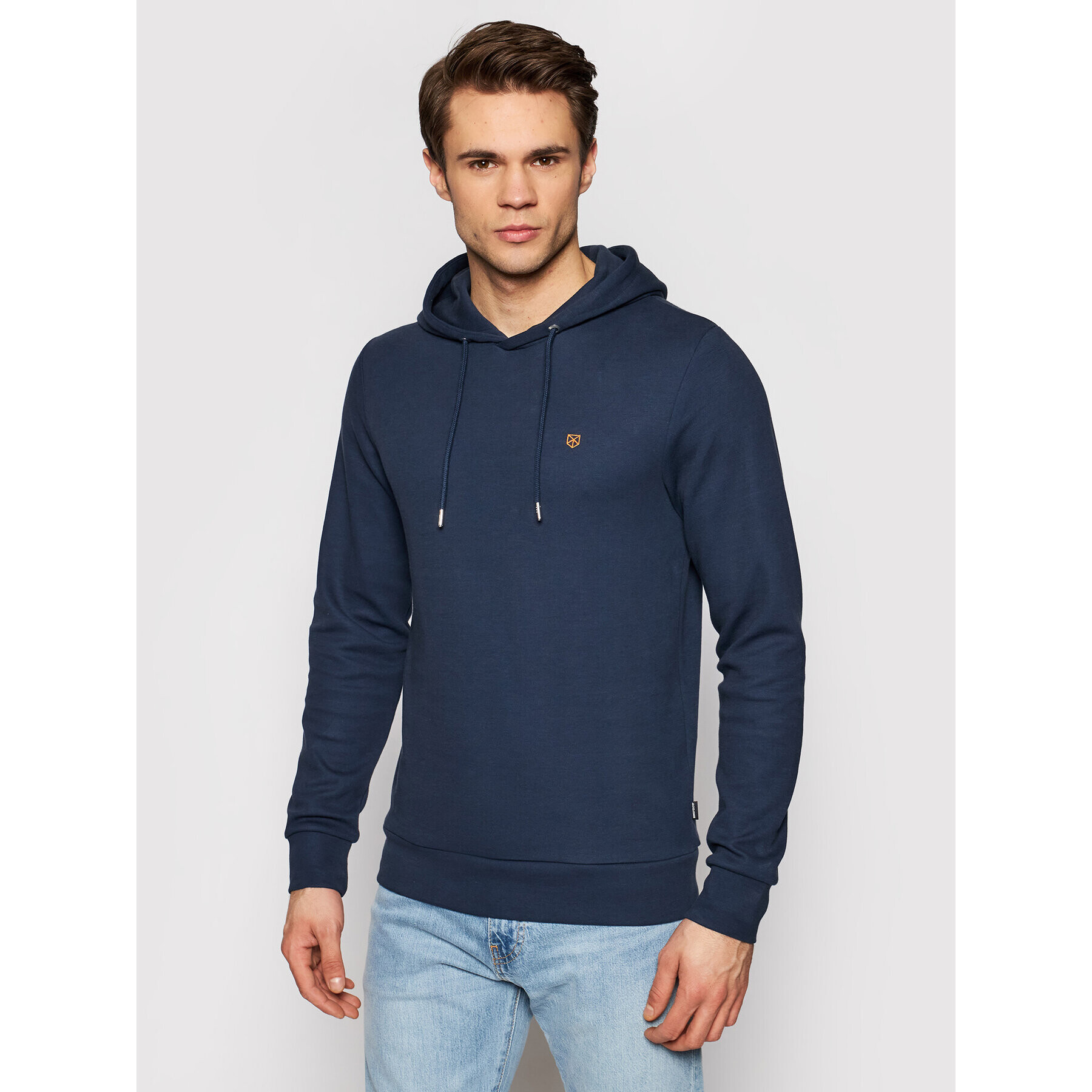 Jack&Jones Pulóver Blahardy 12166526 Sötétkék Slim Fit - Pepit.hu