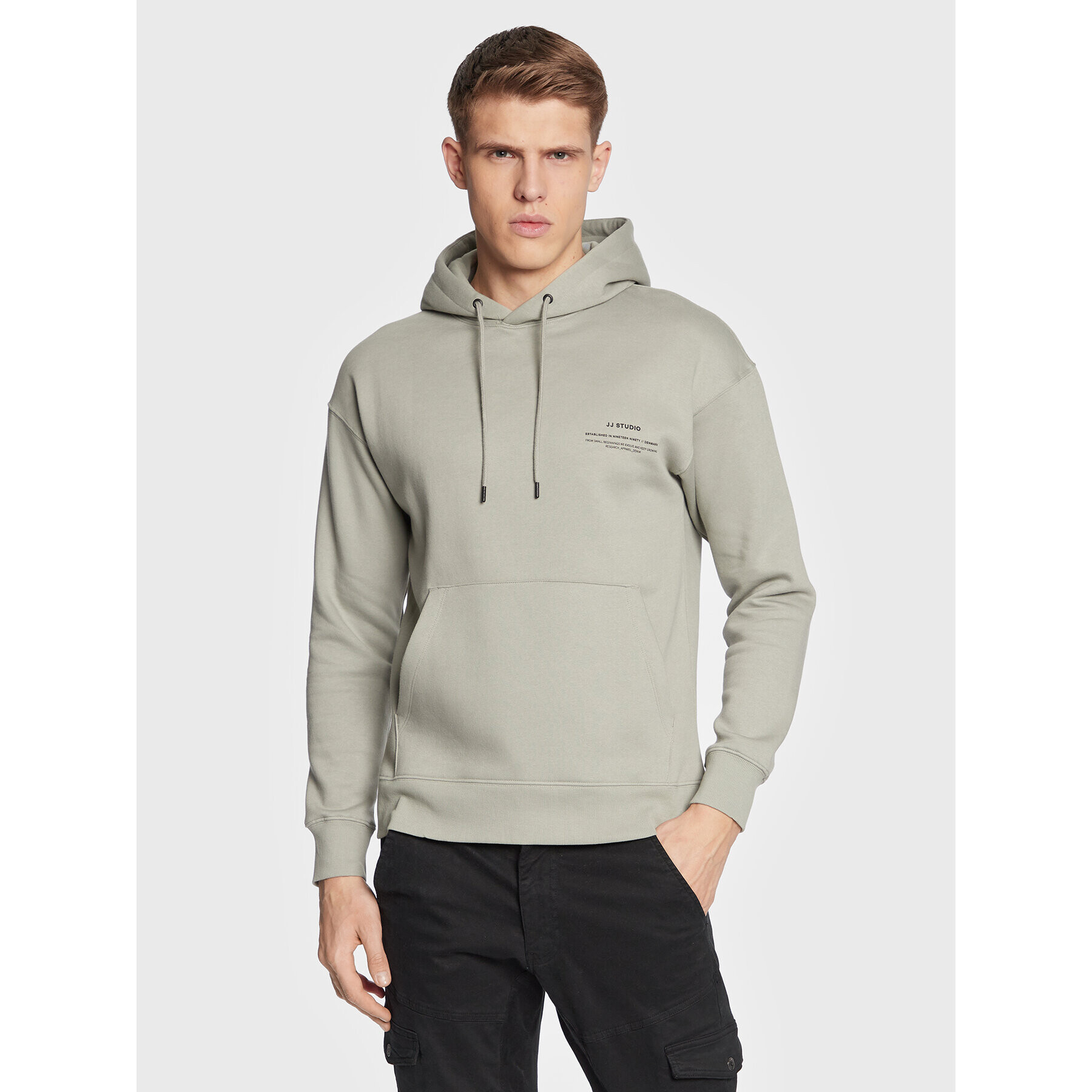 Jack&Jones Pulóver Felix 12226495 Zöld Regular Fit - Pepit.hu