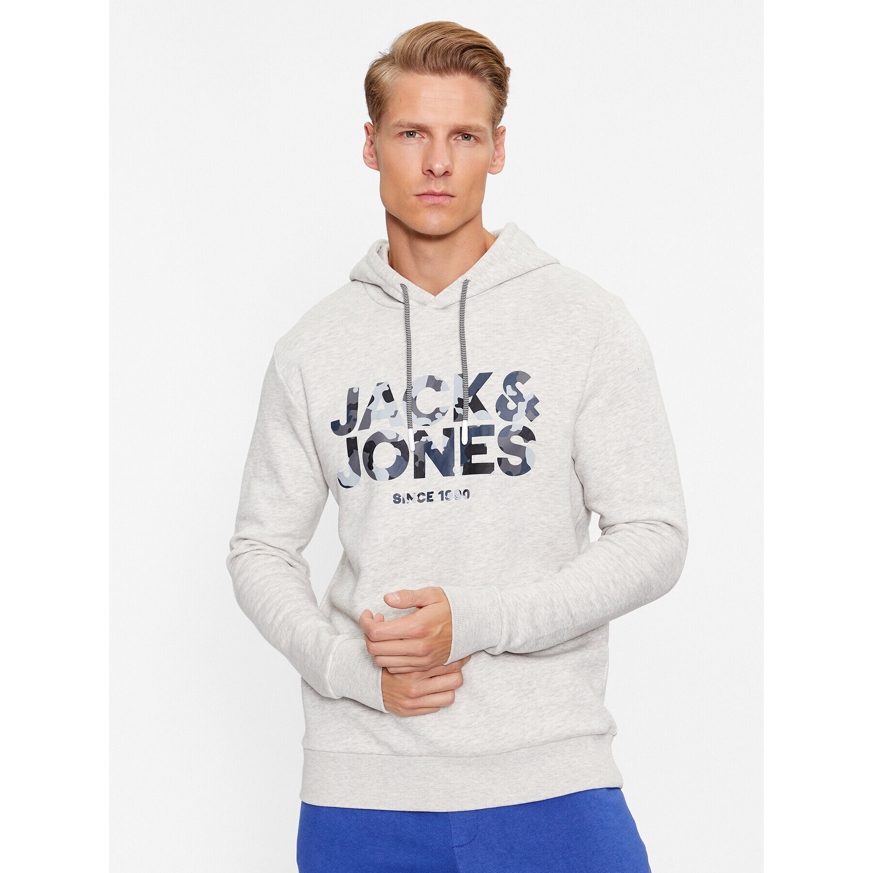 Jack&Jones Pulóver James 12235338 Szürke Regular Fit - Pepit.hu