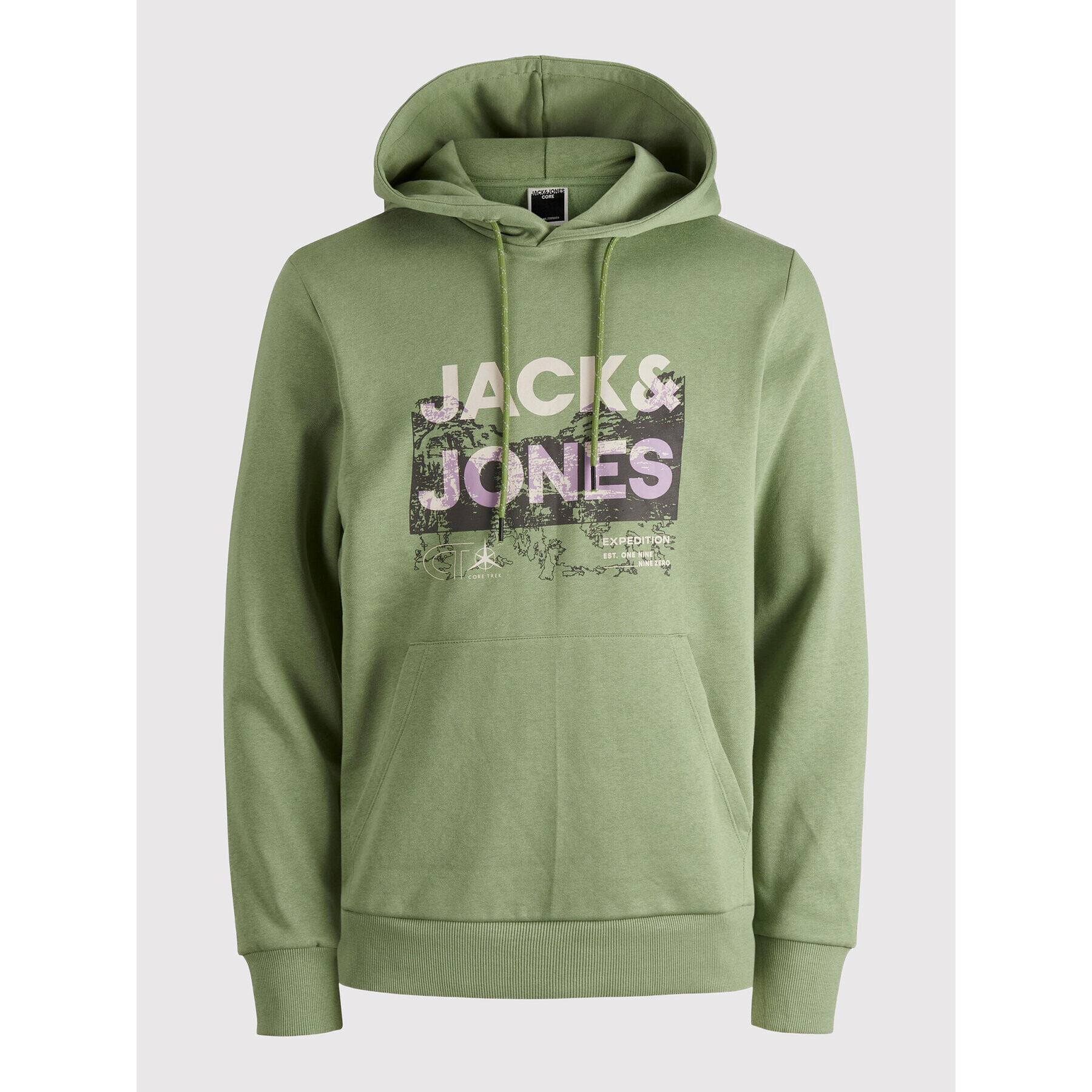 Jack&Jones Pulóver Trek 12210076 Zöld Regular Fit - Pepit.hu