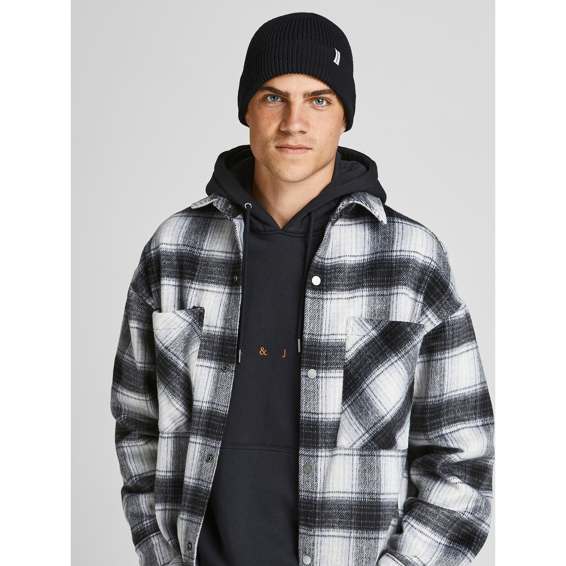 Jack&Jones Sapka 12193386 Fekete - Pepit.hu