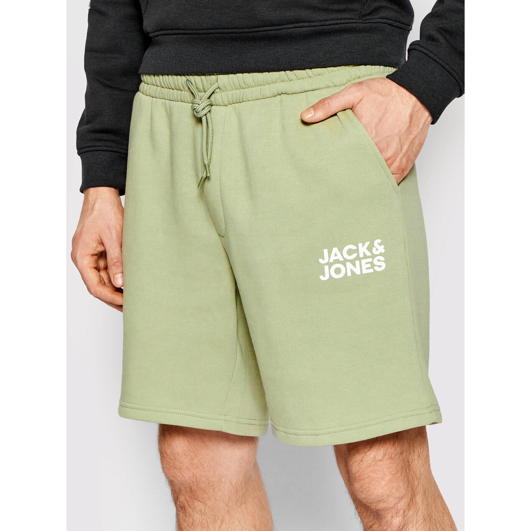 Jack&Jones Sport rövidnadrág New Soft 12186787 Zöld Regular Fit - Pepit.hu