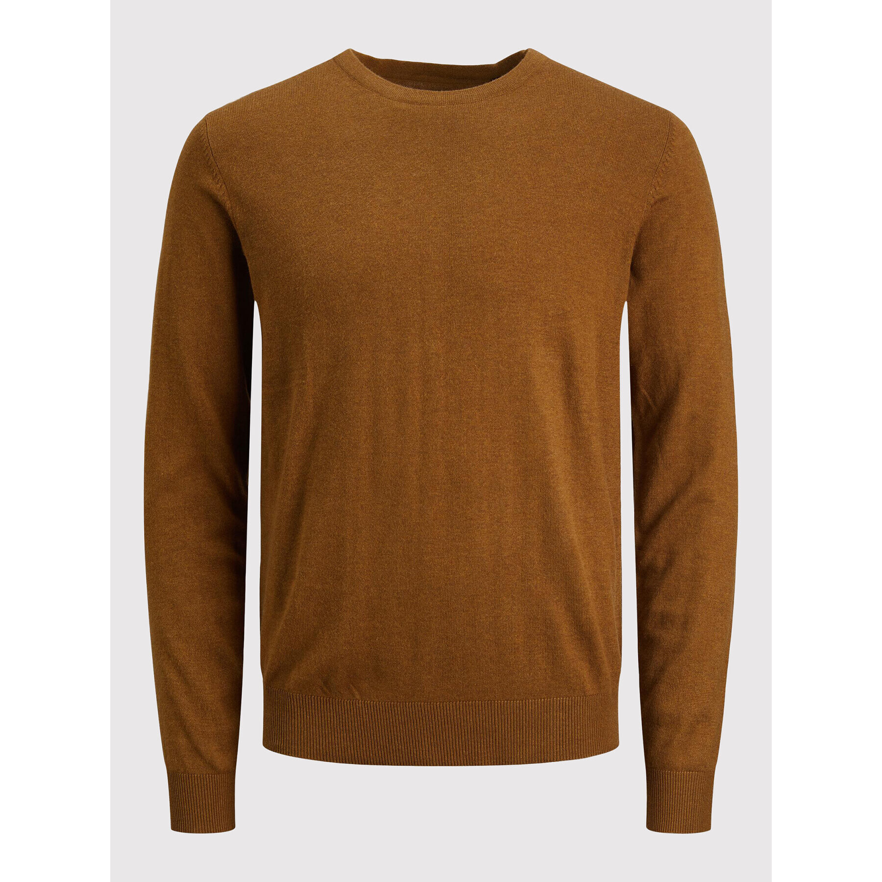 Jack&Jones Sweater Emil 12208364 Barna Regular Fit - Pepit.hu