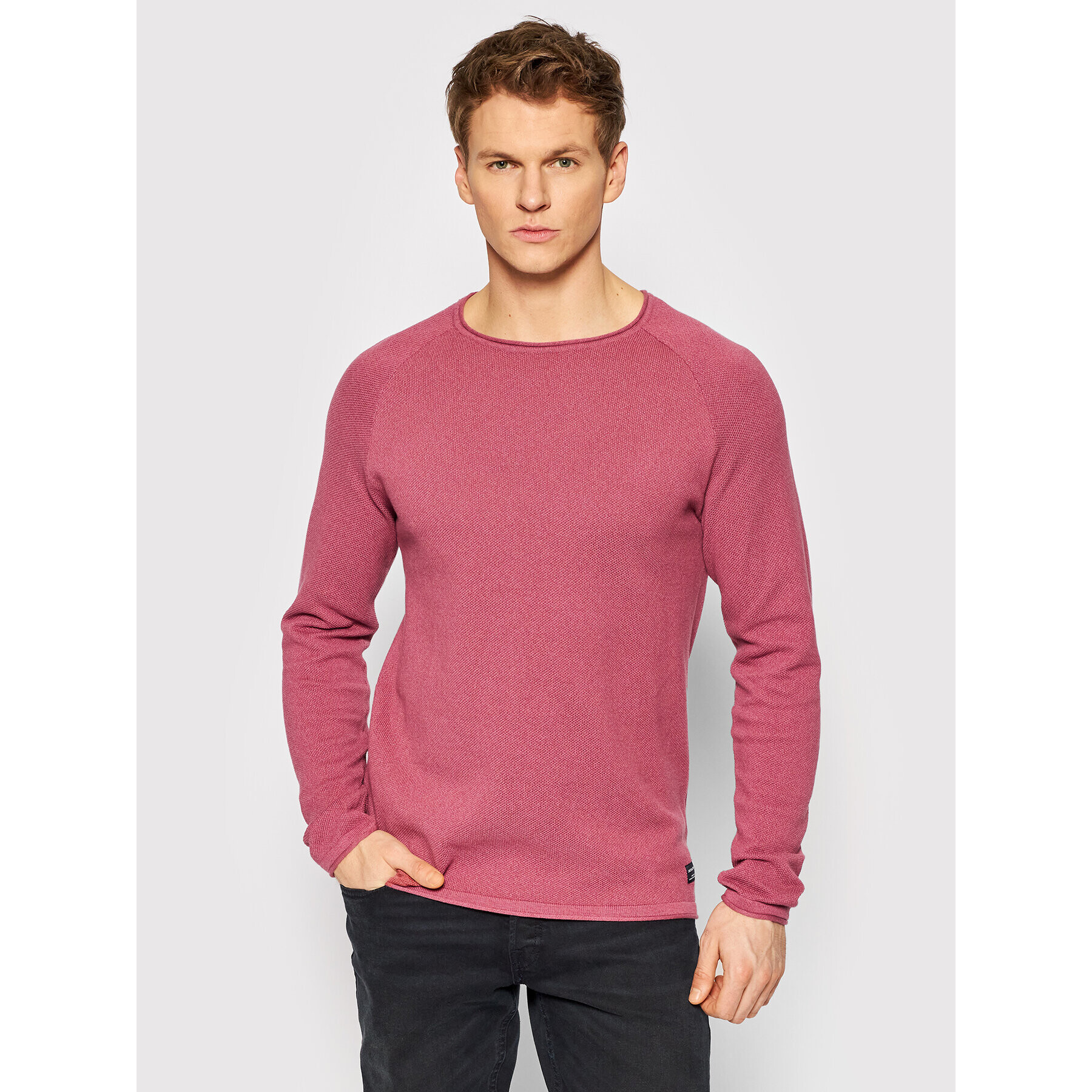 Jack&Jones Sweater Hill 12157321 Rózsaszín Regular Fit - Pepit.hu