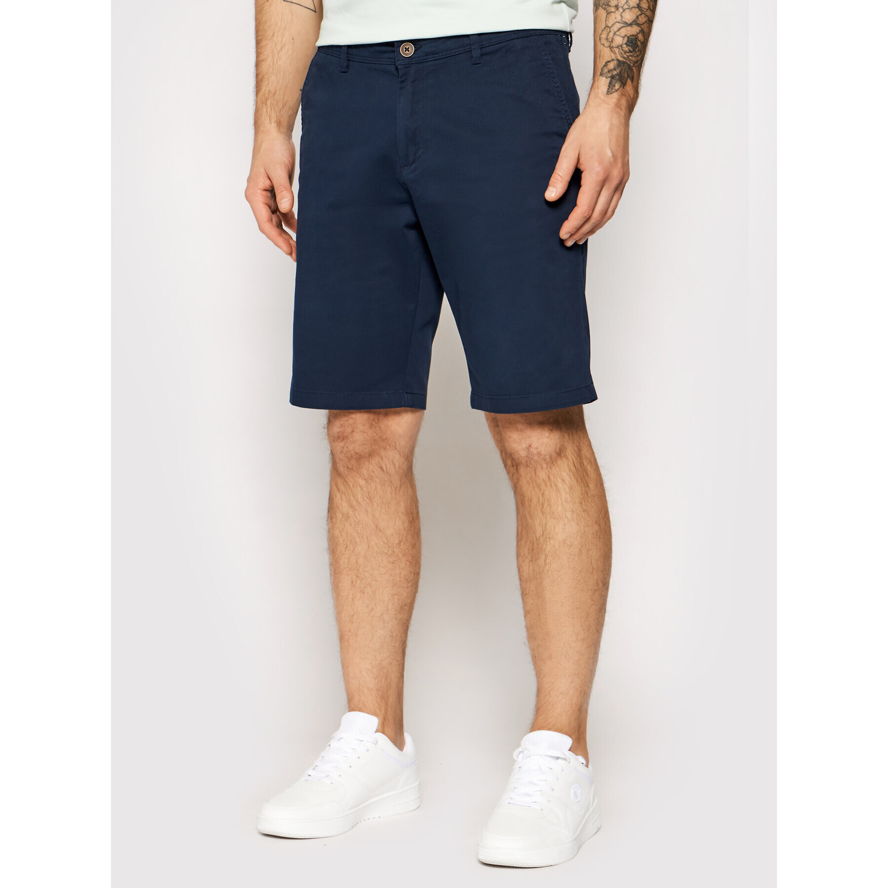 Jack&Jones Szövet rövidnadrág Bowie 12165604 Sötétkék Regular Fit - Pepit.hu