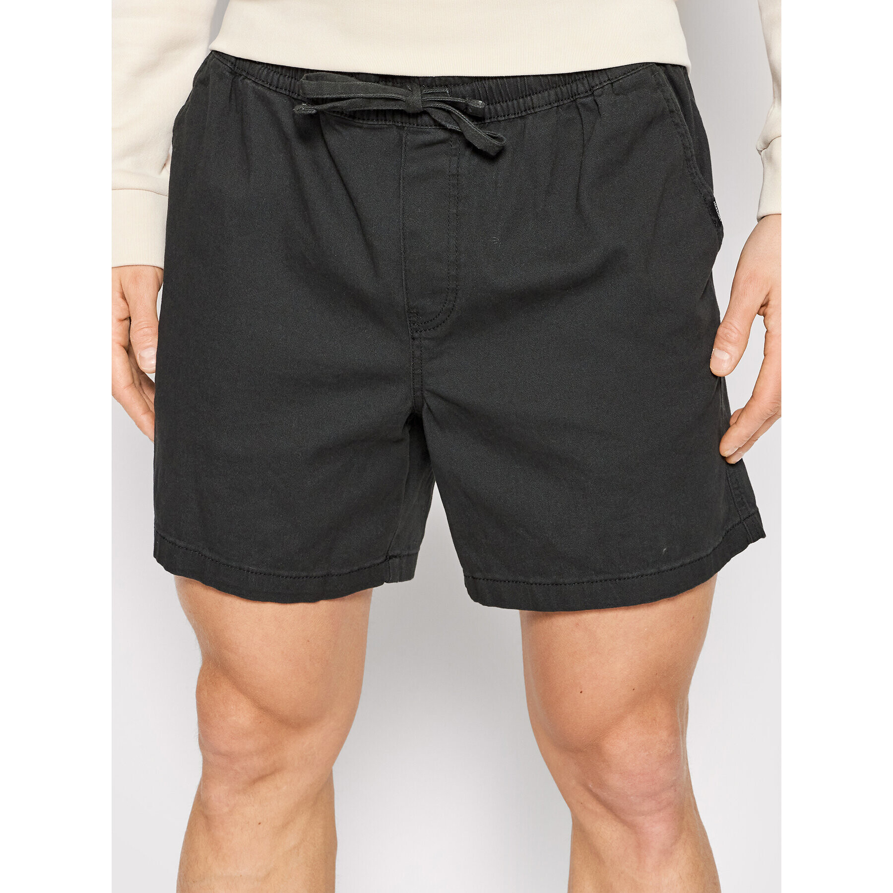 Jack&Jones Szövet rövidnadrág Jeff 12187488 Fekete Regular Fit - Pepit.hu