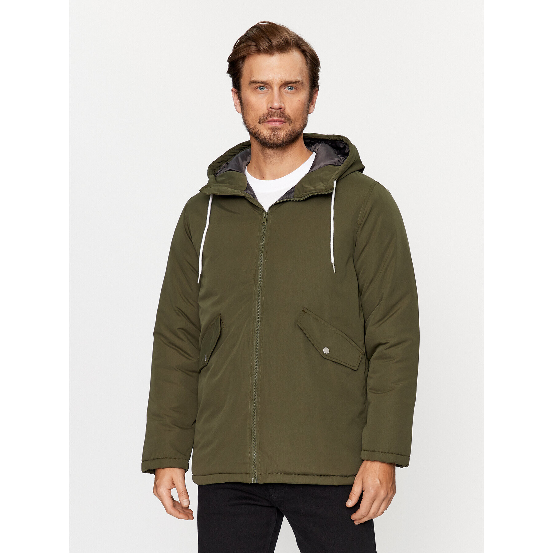 Jack&Jones Télikabát 12236010 Zöld Regular Fit - Pepit.hu