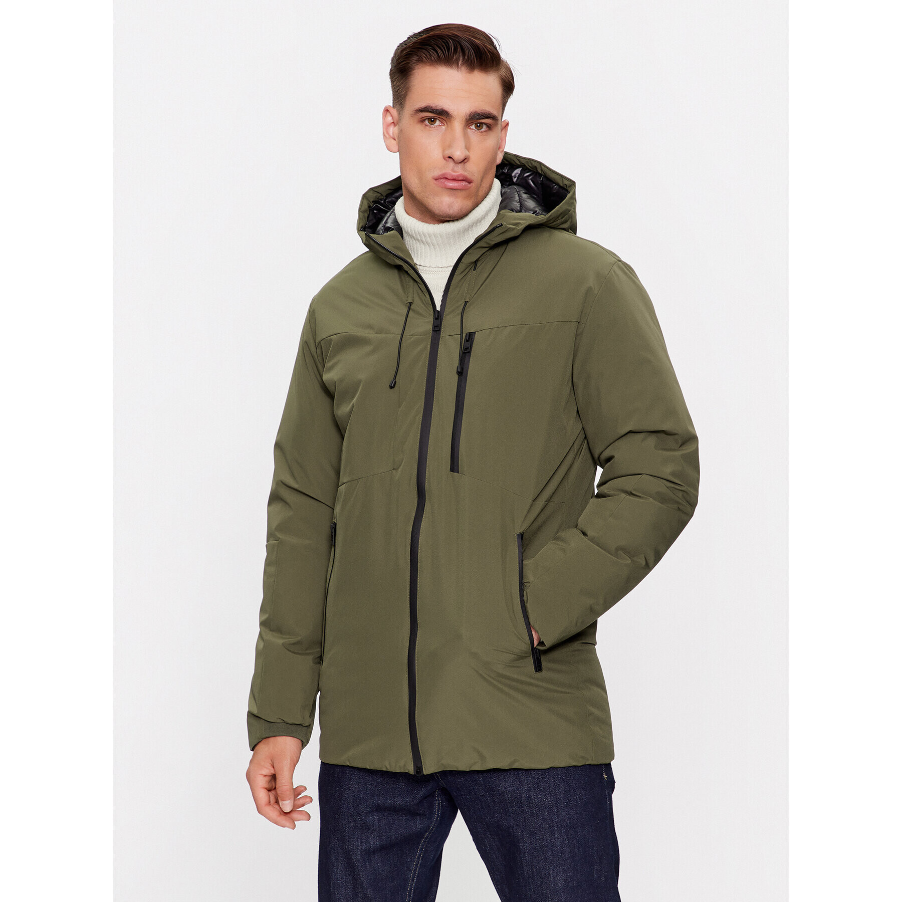 Jack&Jones Télikabát 12243225 Zöld Regular Fit - Pepit.hu