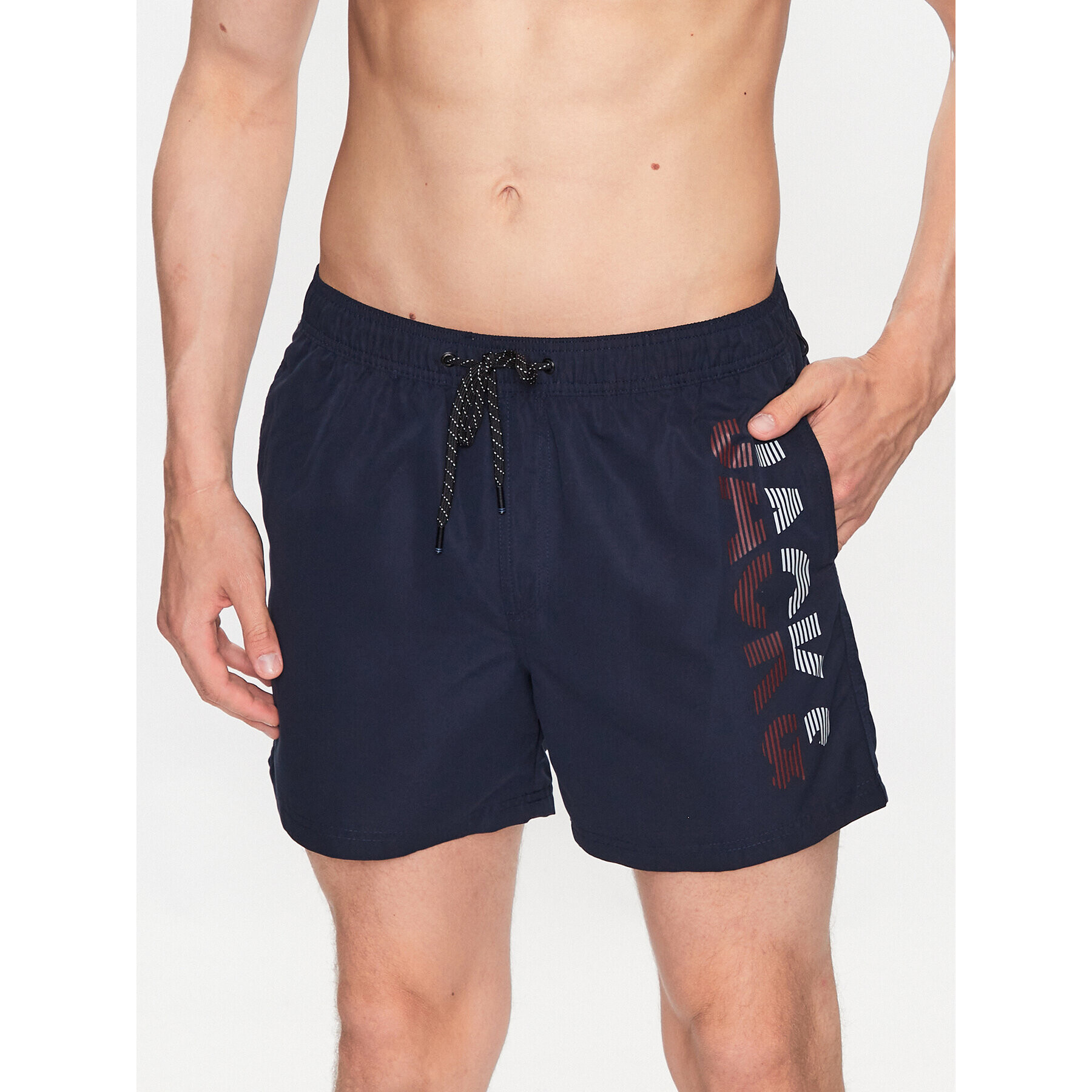 Jack&Jones Úszónadrág Fiji 12225967 Sötétkék Regular Fit - Pepit.hu