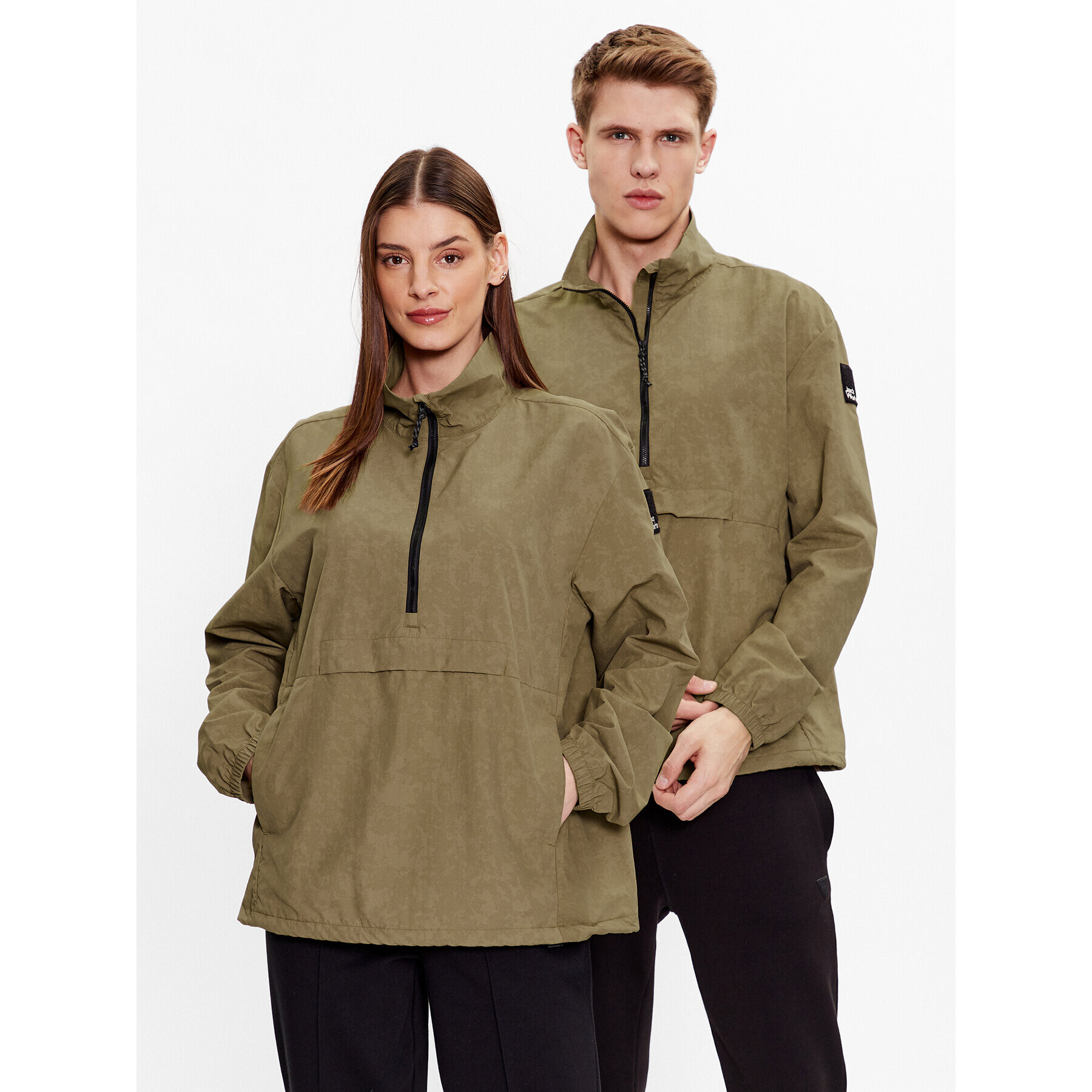 Jack Wolfskin Anorák Unisex Konstabler 1307501 Khaki Relaxed Fit - Pepit.hu