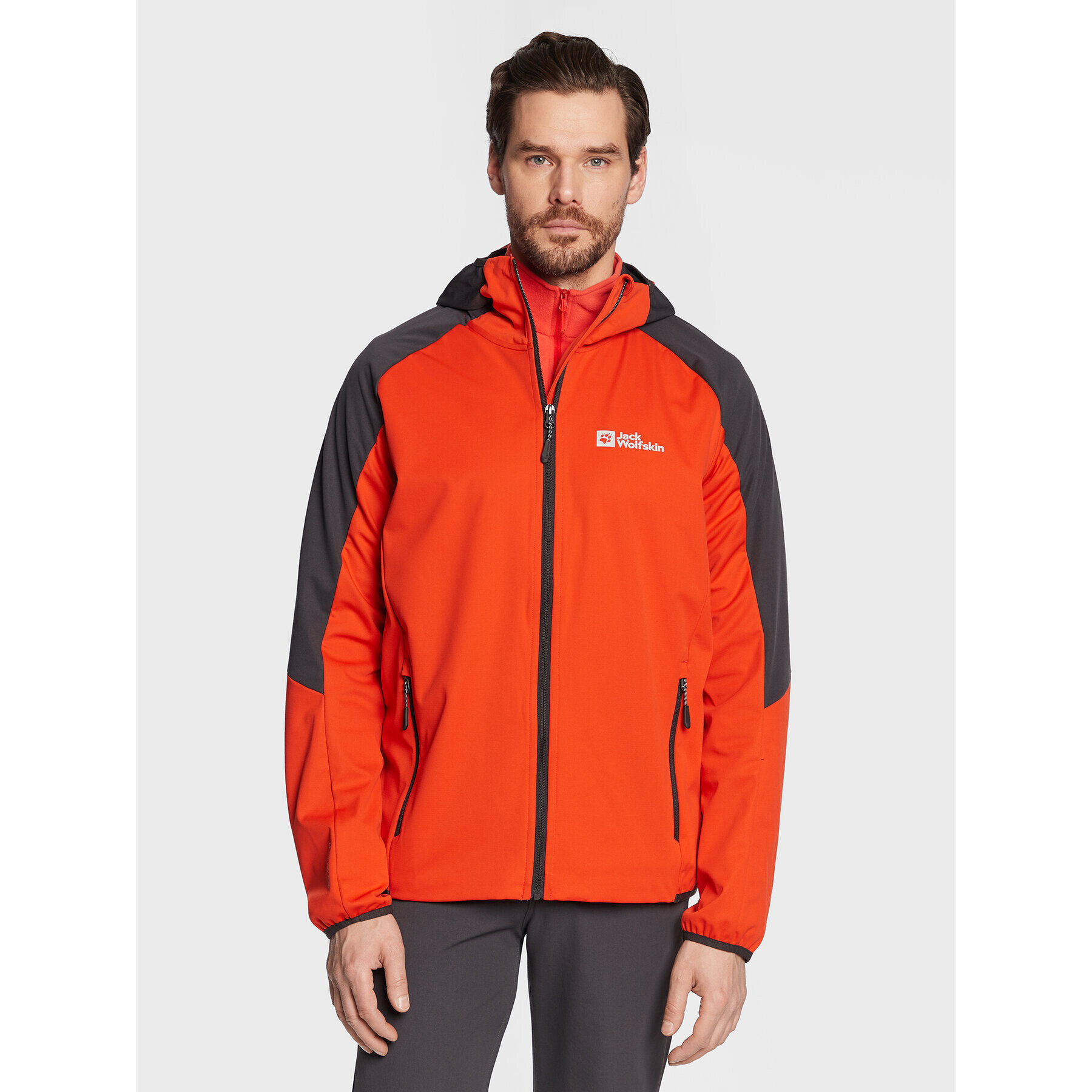 Jack Wolfskin Átmeneti kabát Feldberg 1306922 Piros Regular Fit - Pepit.hu