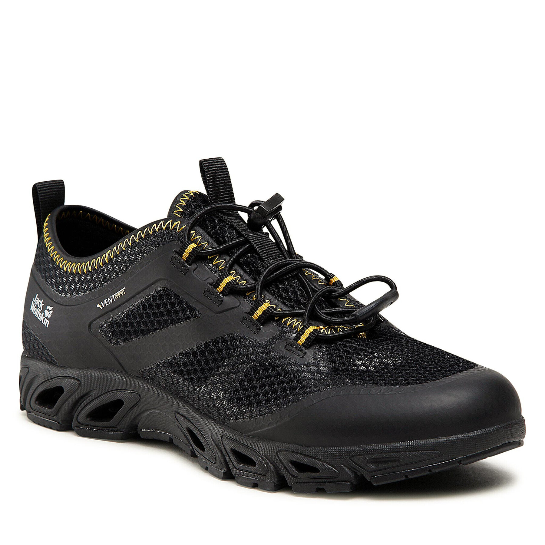 Jack Wolfskin Bakancs Breezer Vent Low M 4050131 Fekete - Pepit.hu