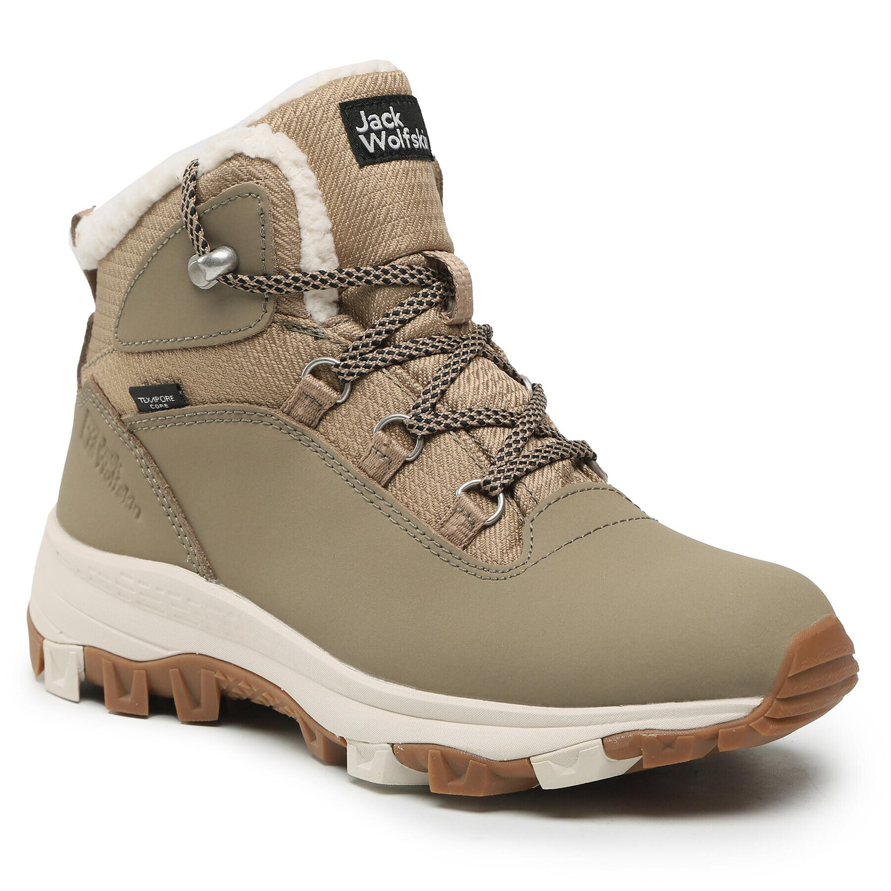 Jack Wolfskin Bakancs Everquest Texapore Mid 4053581 Zöld - Pepit.hu