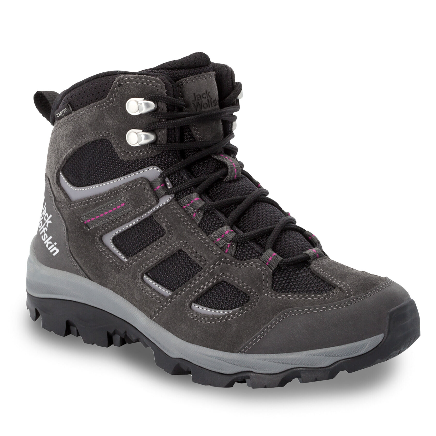 Jack Wolfskin Bakancs Vojo 3 Texapore Mid W 4042472 Szürke - Pepit.hu