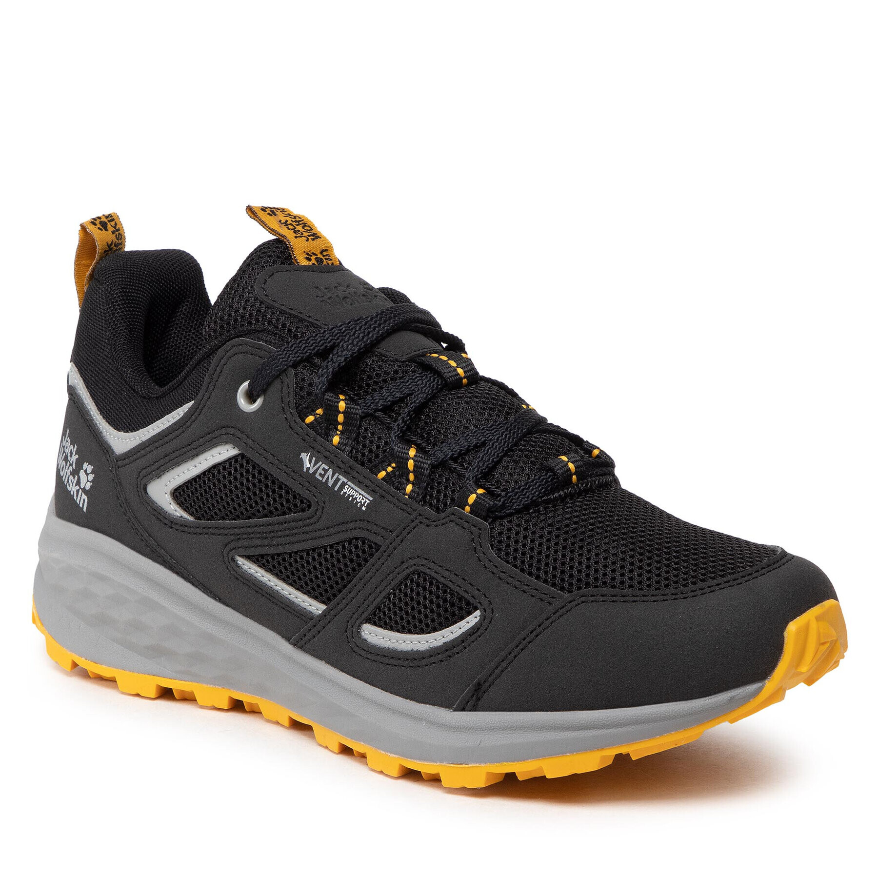 Jack Wolfskin Bakancs Vojo 3 Vent Low M 4051221 Fekete - Pepit.hu