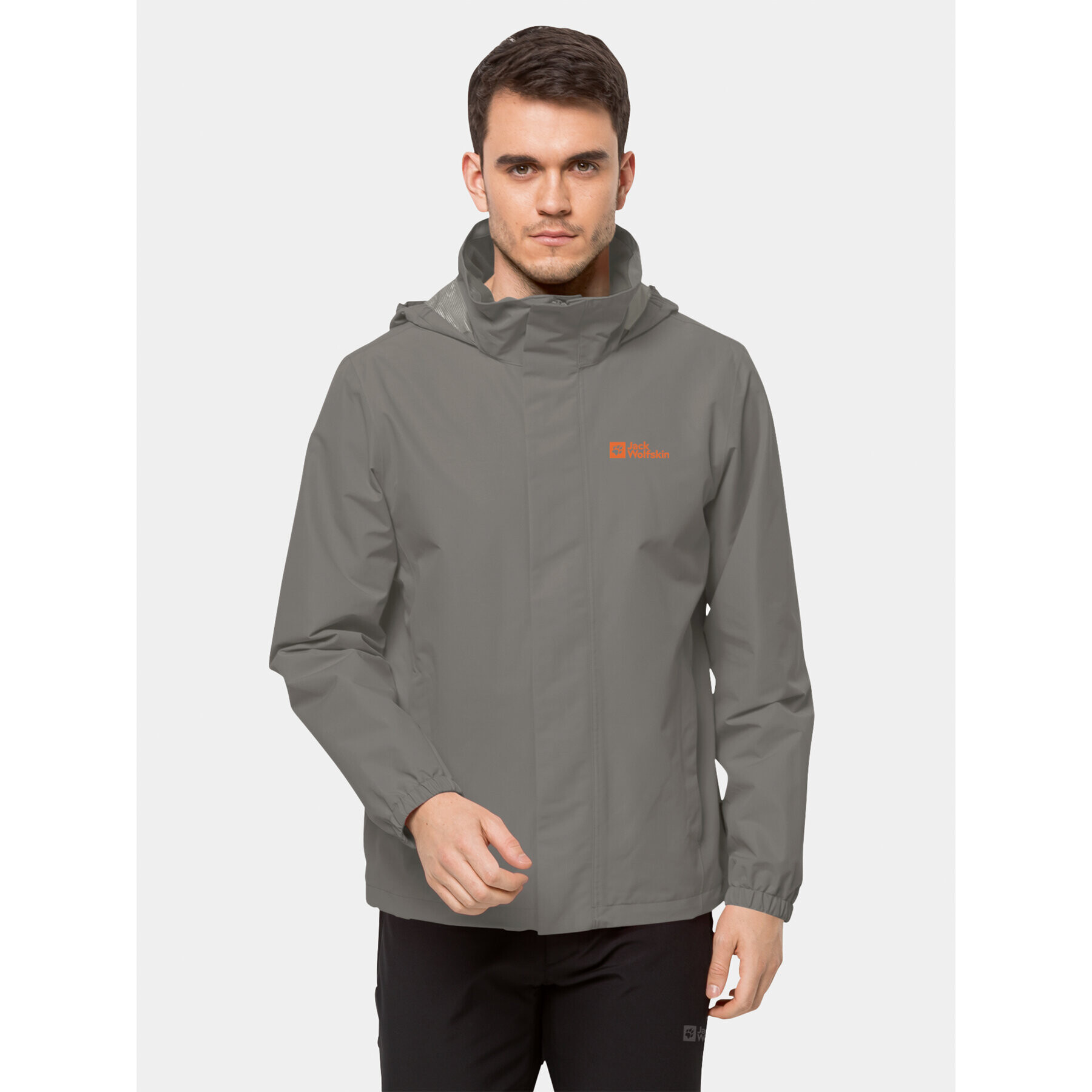 Jack Wolfskin Esőkabát Stormy Point 2L Jkt 1111142 Szürke Regular Fit - Pepit.hu