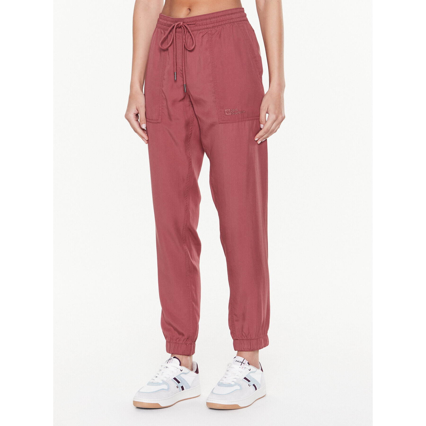 Jack Wolfskin Joggers Mojave 1504752 Bordó Regular Fit - Pepit.hu