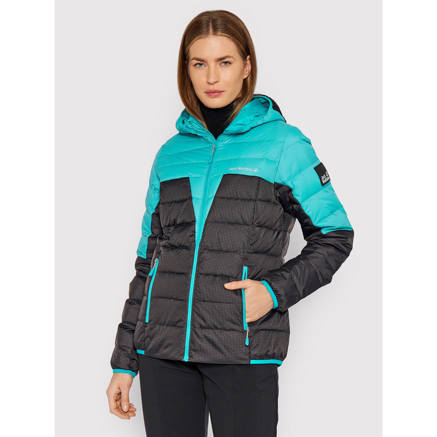 Jack Wolfskin Pehelykabát Dna Tundra 1206641 Fekete Regular Fit - Pepit.hu